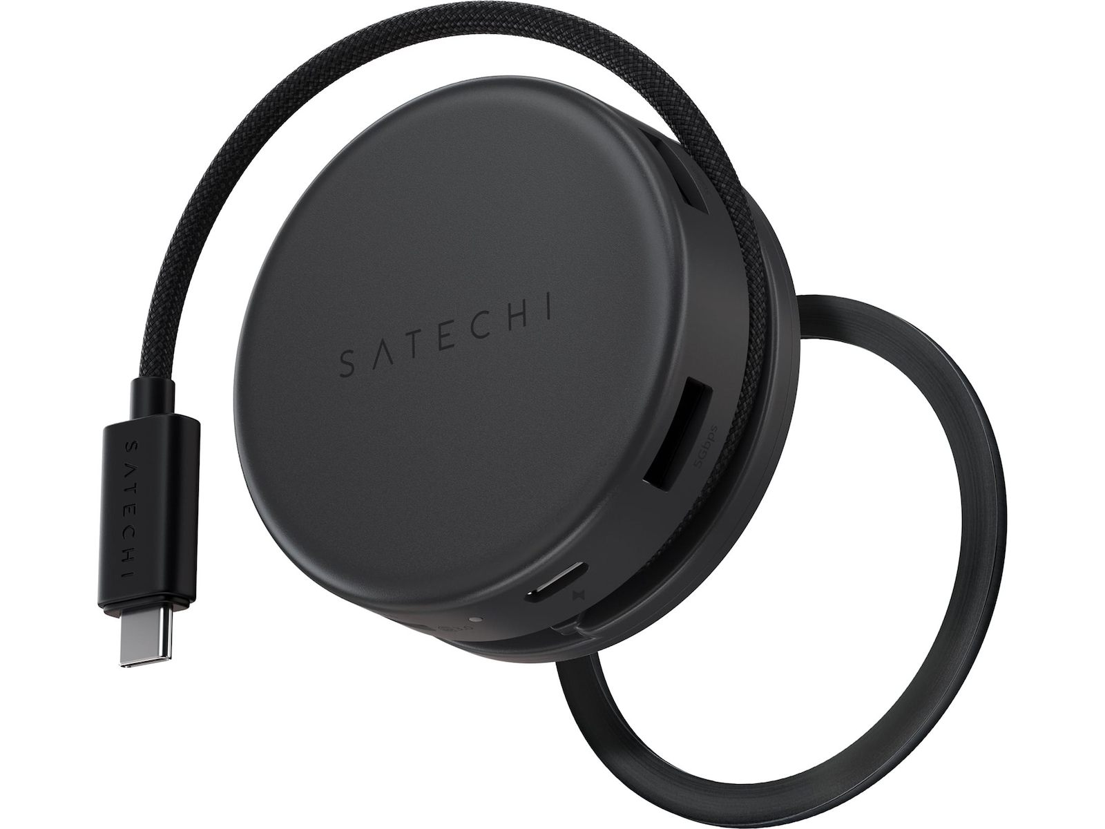 Satechi OntheGo 7-i-1 Multiport USB-C Hub Dockingstasjon & USB-HUB