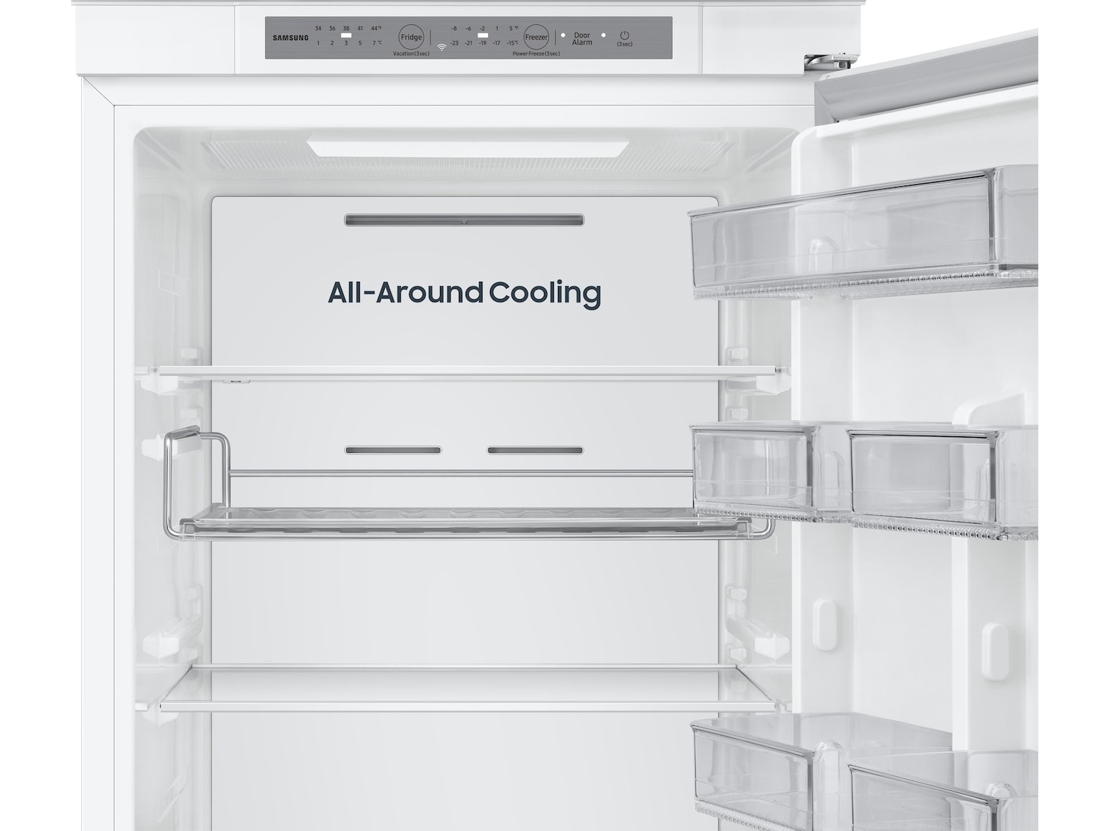 Samsung BRB70F26CES0EF kyl-/frysskap 264L Kombiskap