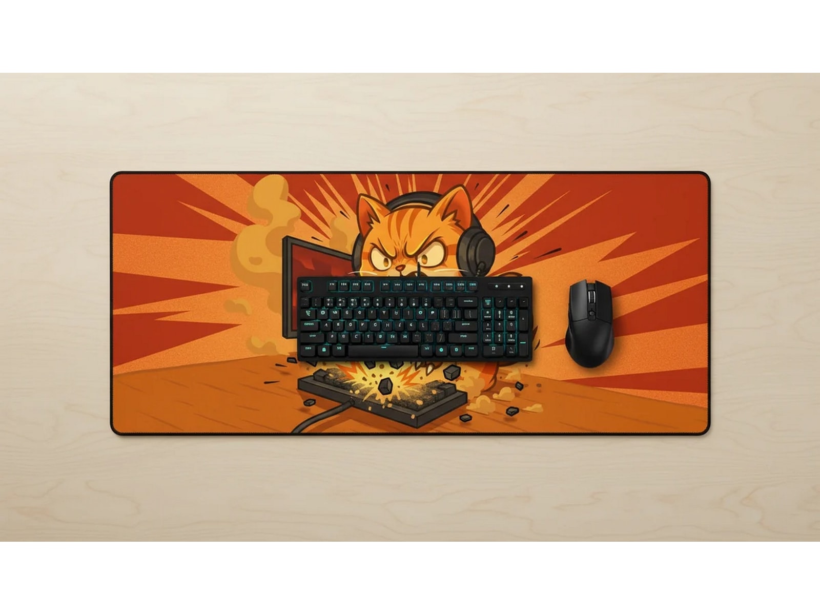 Lexip Musematte XXL (Ragecat) Gamingmusematte