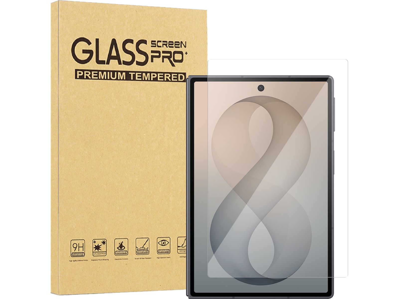 iiglo Galaxy Fold 8 Front Skjermbeskytter Skjermbeskytter