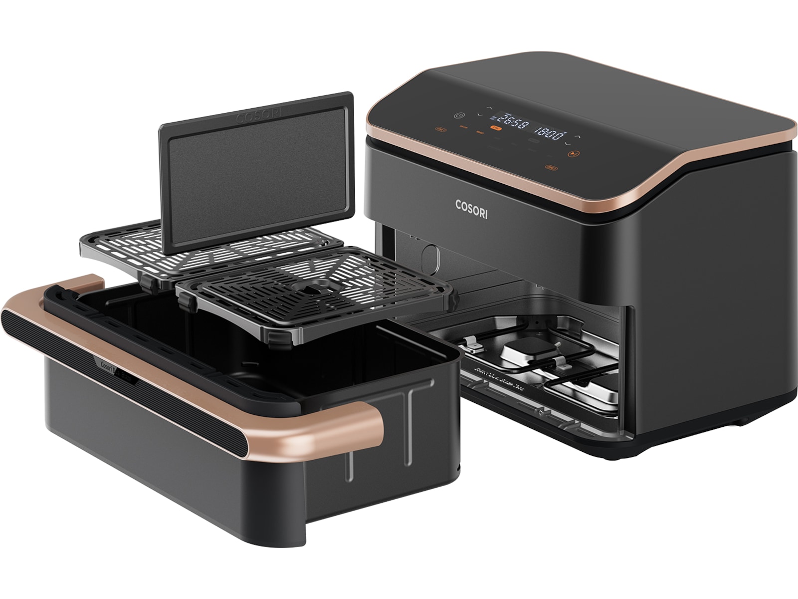 Cosori Dual Blaze TwinFry Ceramic 10 L Smart Airfryer Airfryer