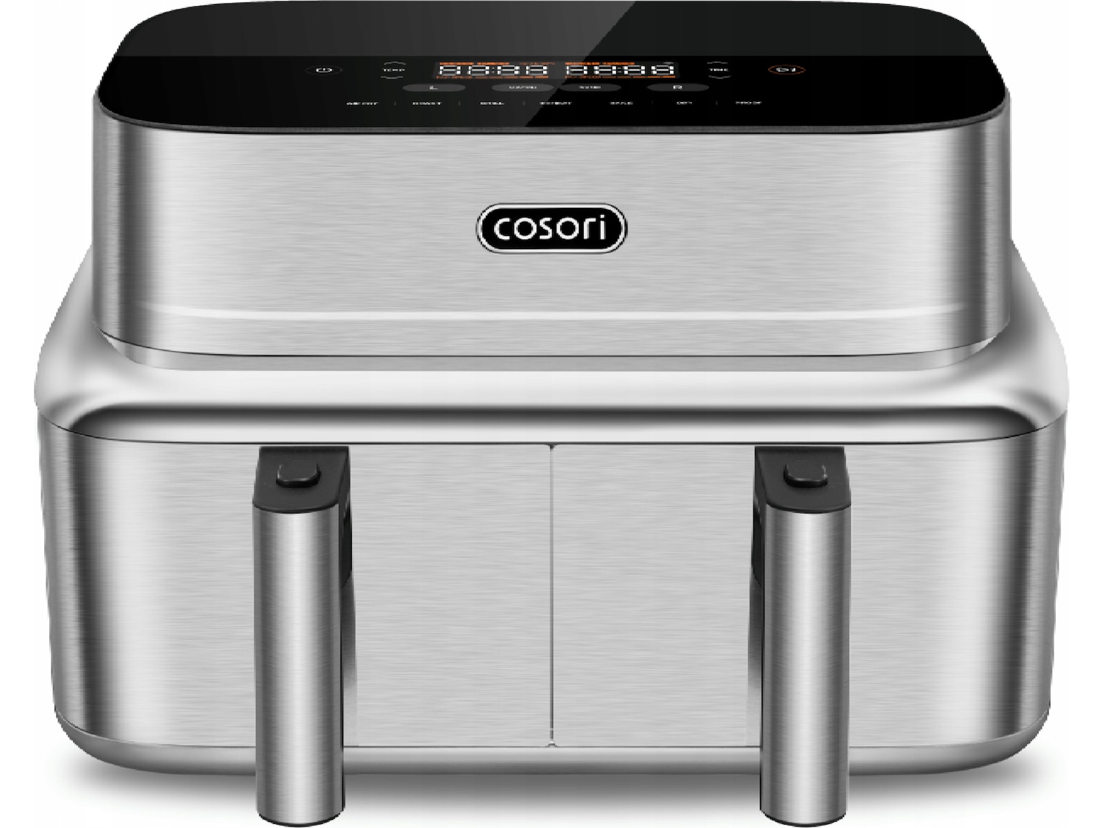 Cosori Iconic Dual 8,6L luftfriteuse i rustfritt stål Airfryer