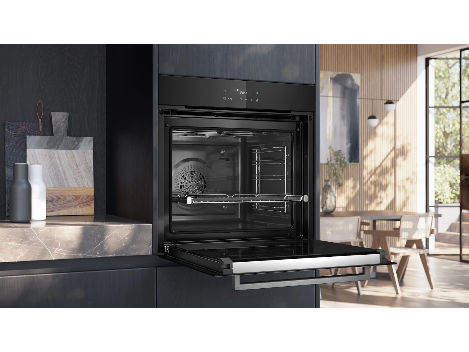 Siemens HB372AES3 Innbyggingsovn 60 cm activeClean Stekeovn