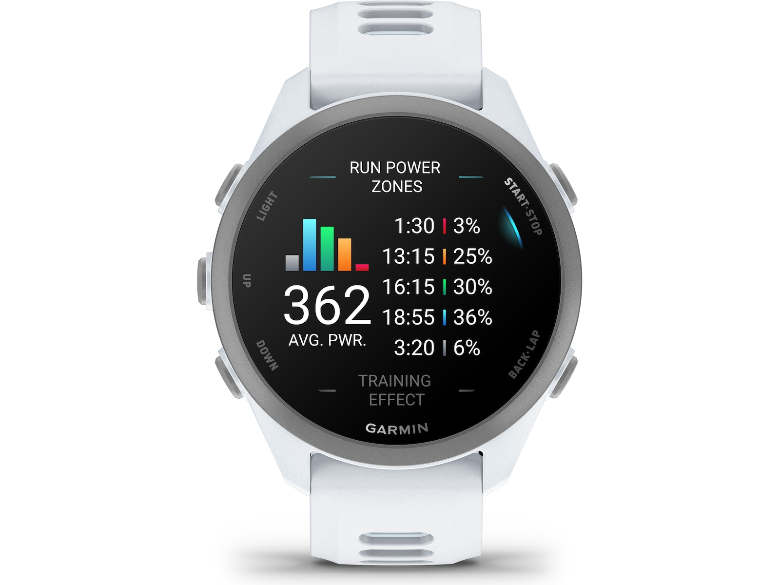 Garmin Forerunner 170 42mm GPS (whitestone/cloud blue) -B-Grade Demo klokker