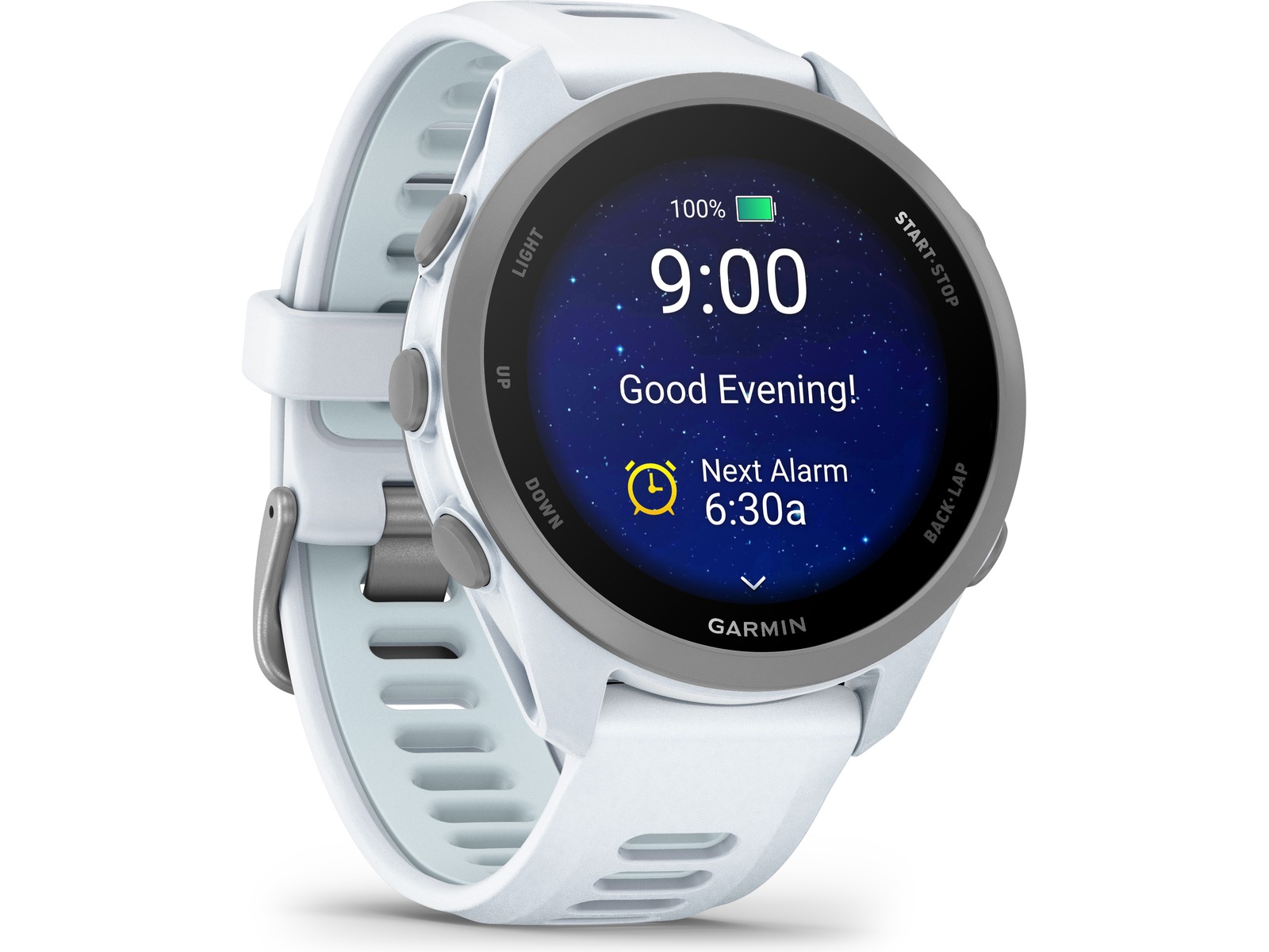 Garmin Forerunner 170 42mm GPS (whitestone/cloud blue) -B-Grade Demo klokker