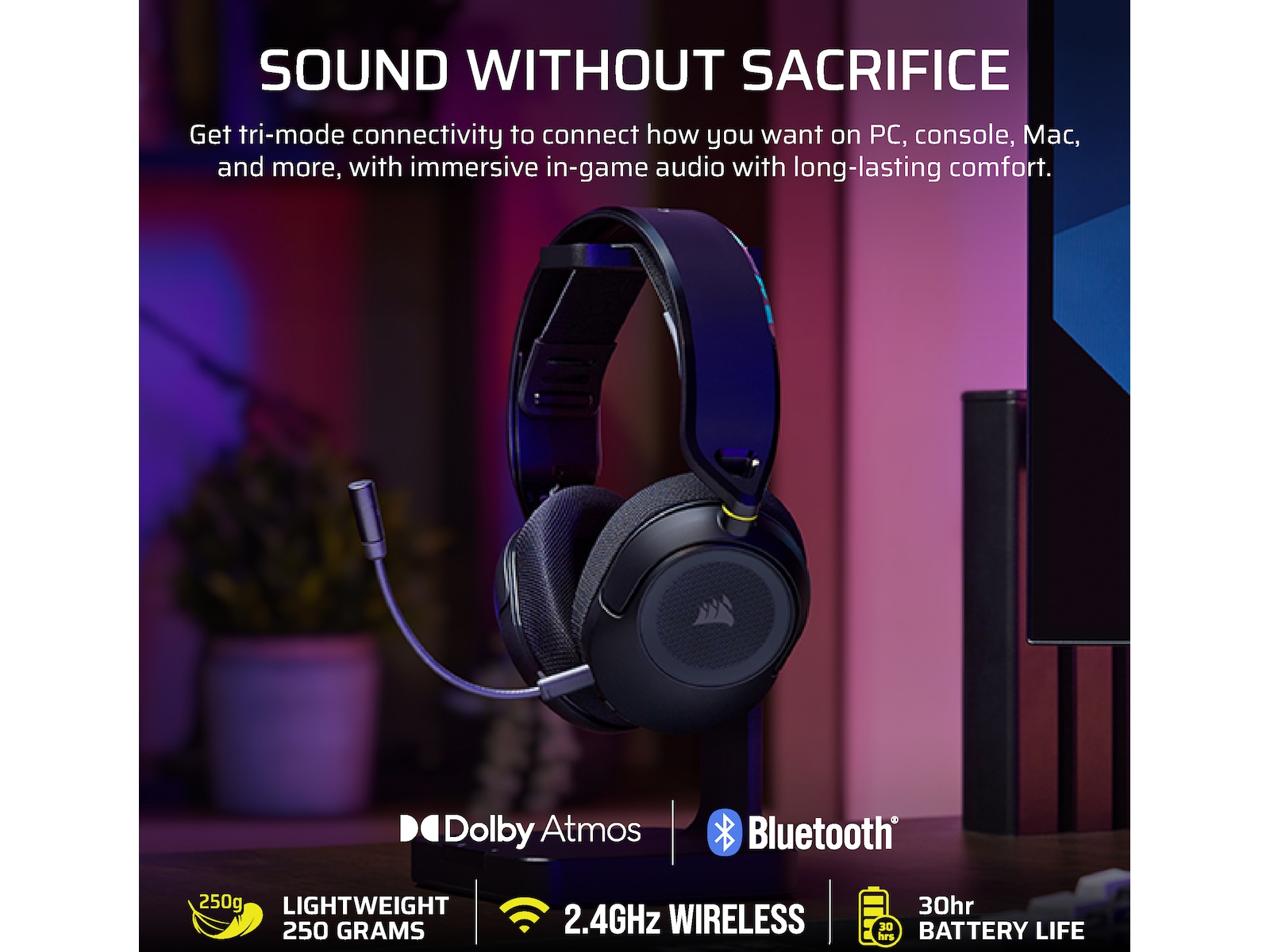 Corsair HS35 v3 Wireless Headset (Carbon) Gamingheadset