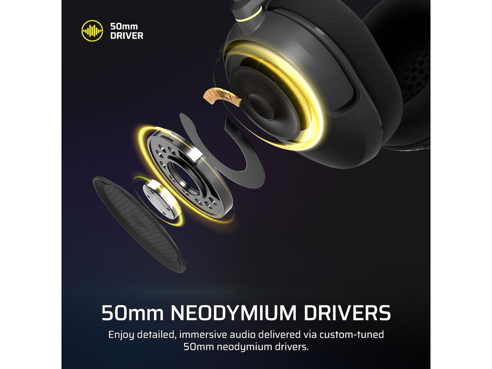 Corsair HS35 v3 Wireless Headset (Carbon) Gamingheadset