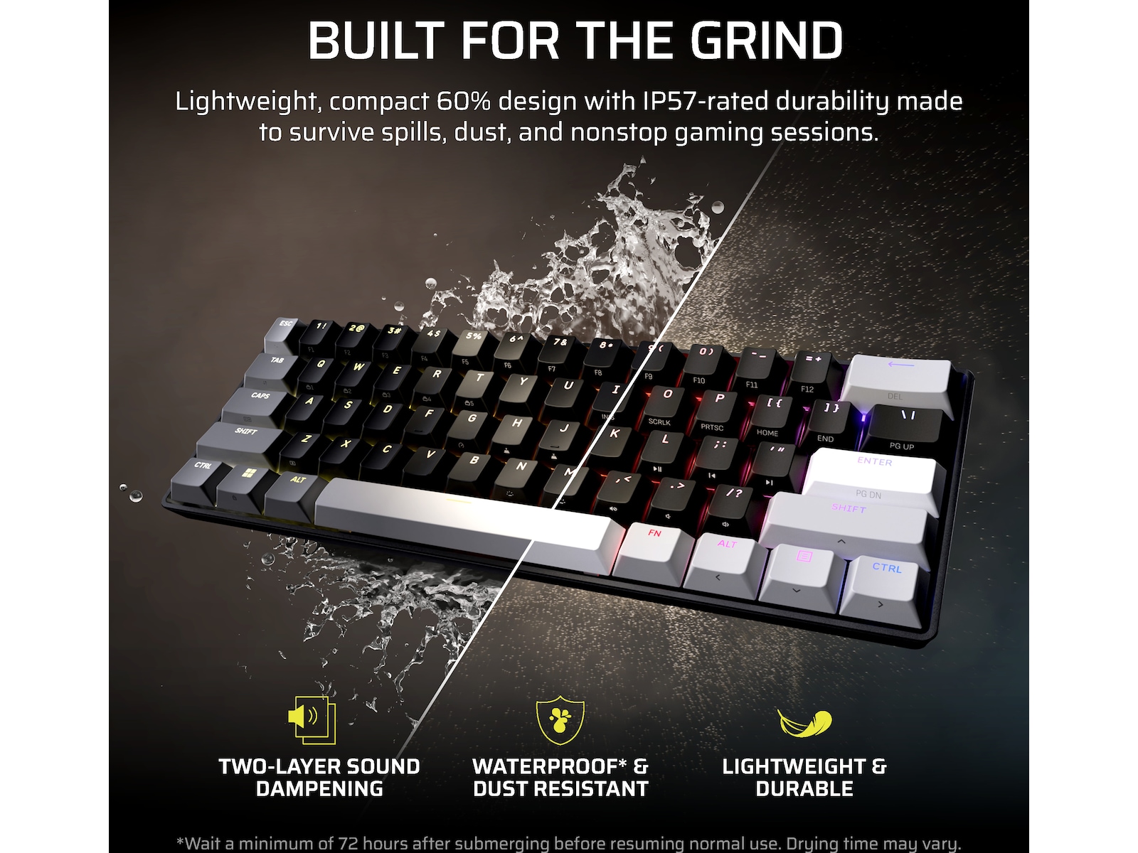 CORSAIR CLIPPER PRO MINI 60 Gamingtastatur