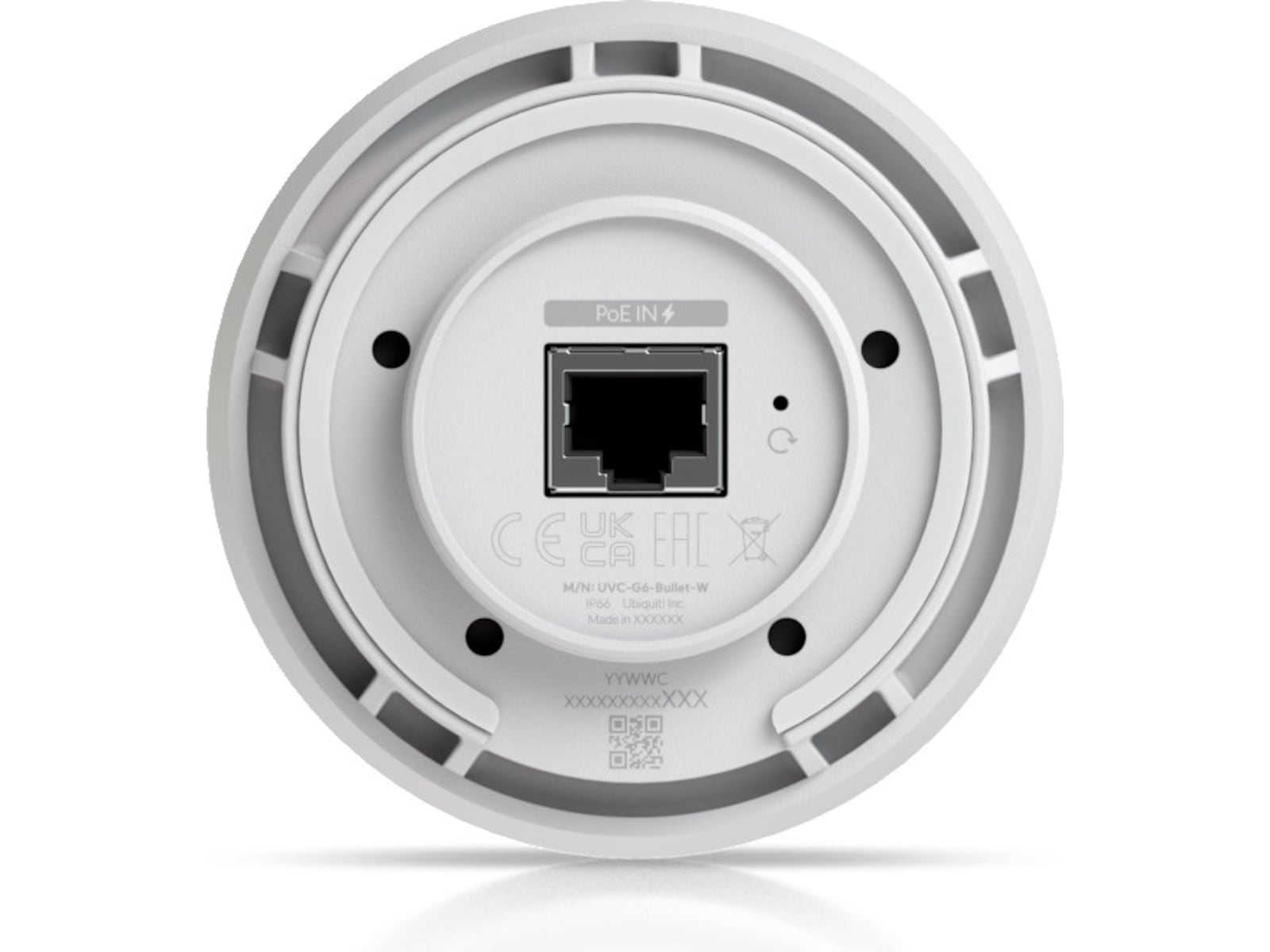 Ubiquiti UniFi G6 Bullet 4K overvåkningskamera (hvit) Overvåkningskameraer