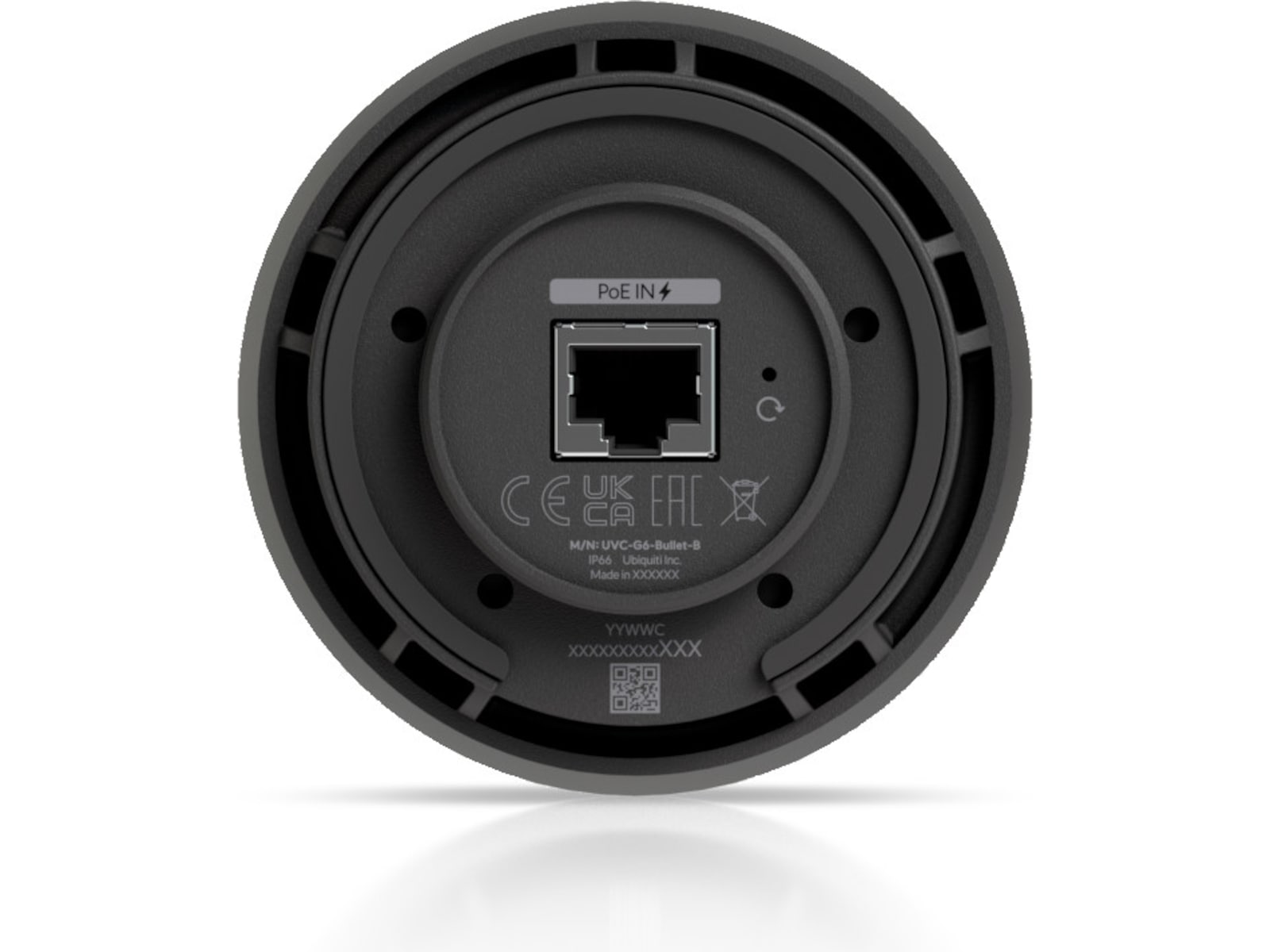 Ubiquiti UniFi G6 Bullet 4K overvåkningskamera (sort) Overvåkningskameraer