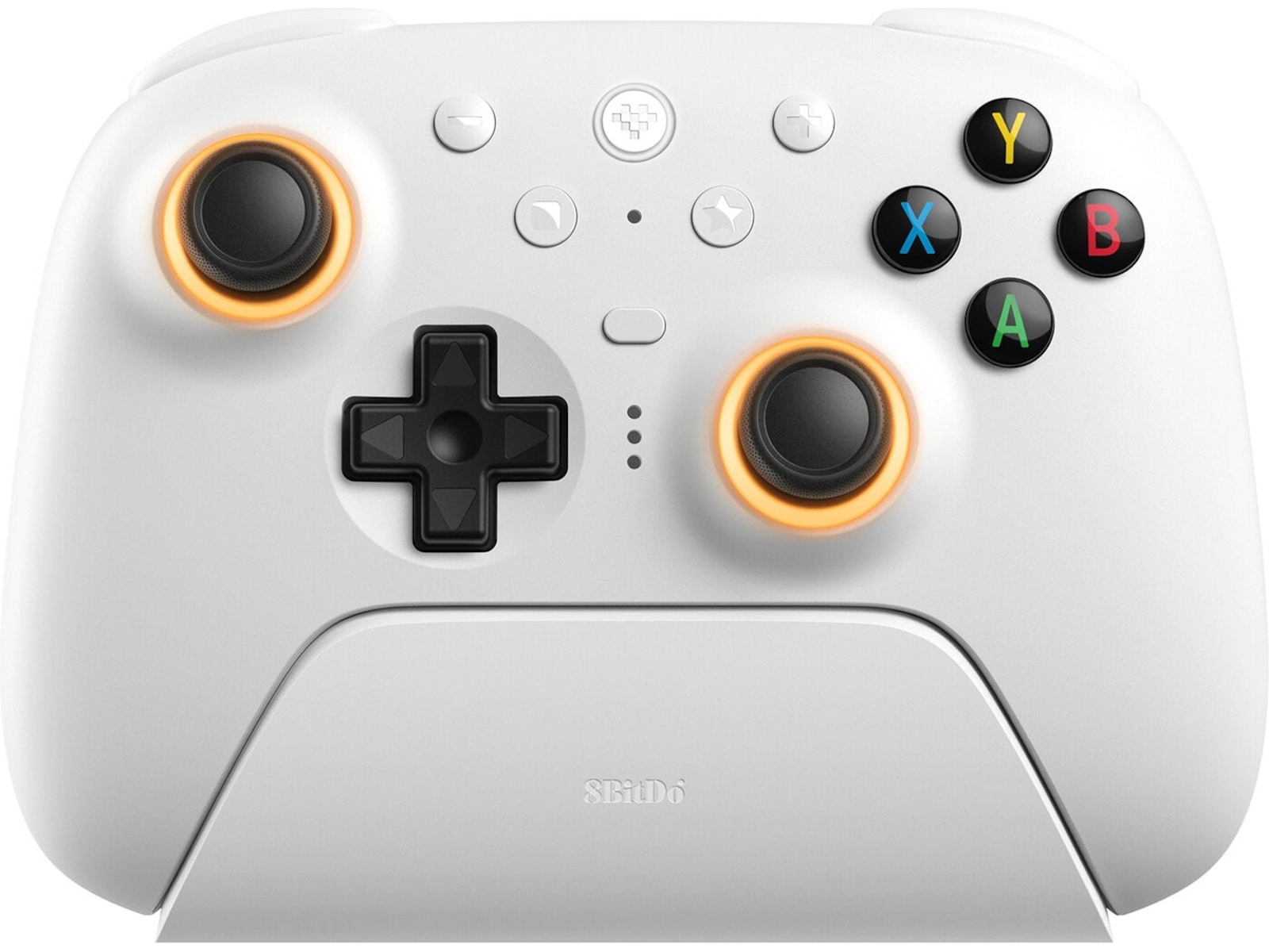8BitDo Ultimate 2 Wireless 2.4G (White) Tilbehør til spillkonsoller