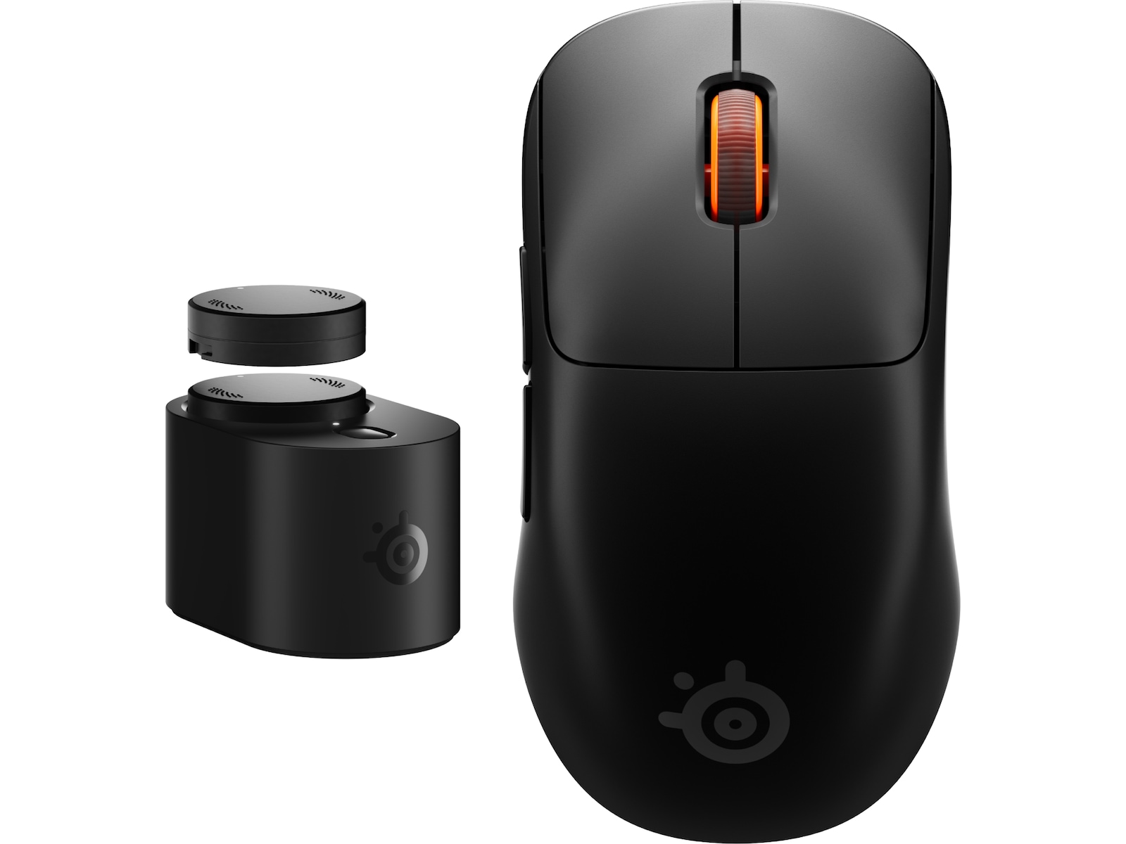 SteelSeries Sensei Pro Wireless Mini (sort) Gamingmus