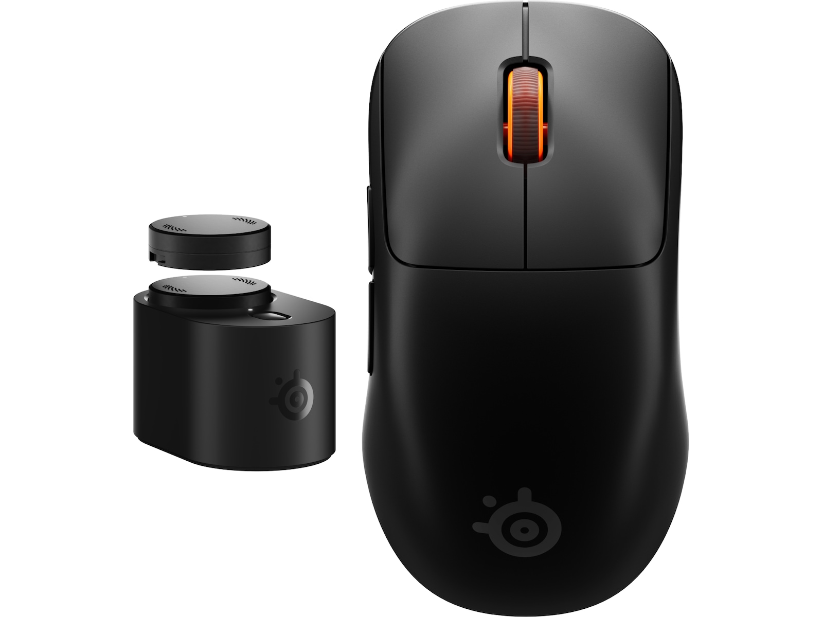 SteelSeries Sensei Pro Wireless (sort) Gamingmus