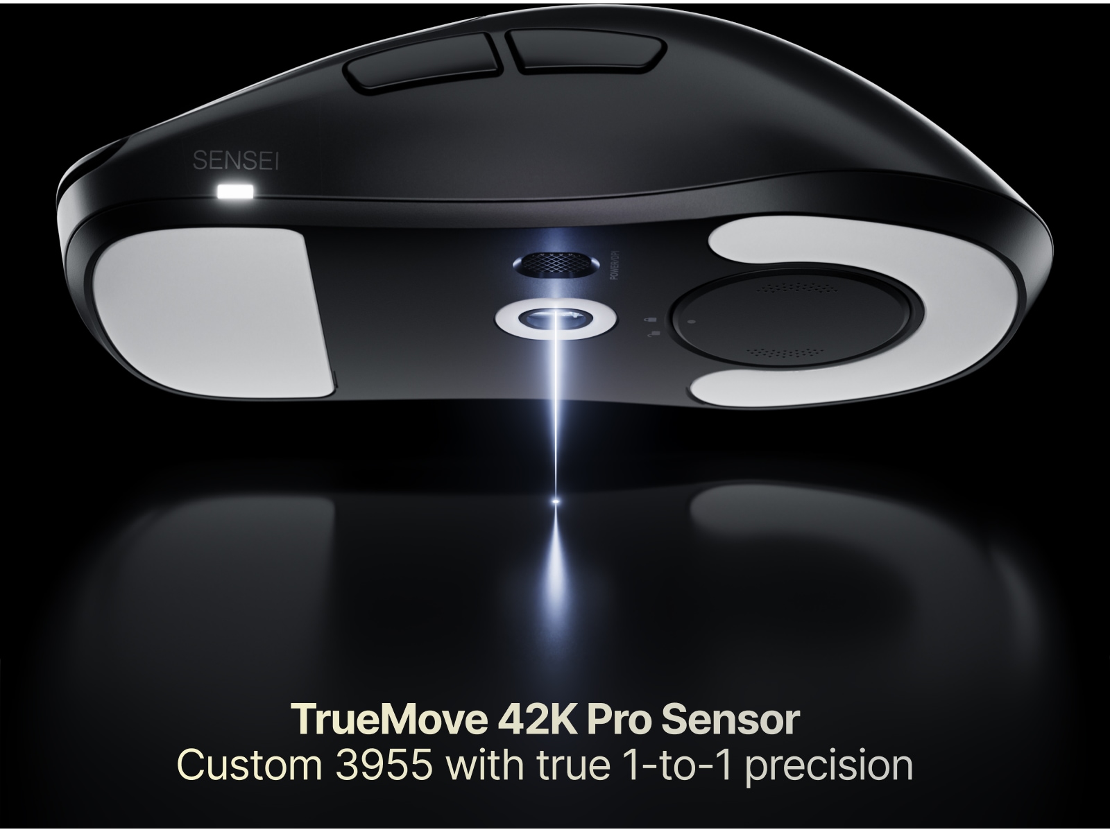 SteelSeries Sensei Pro Wireless (sort) Gamingmus