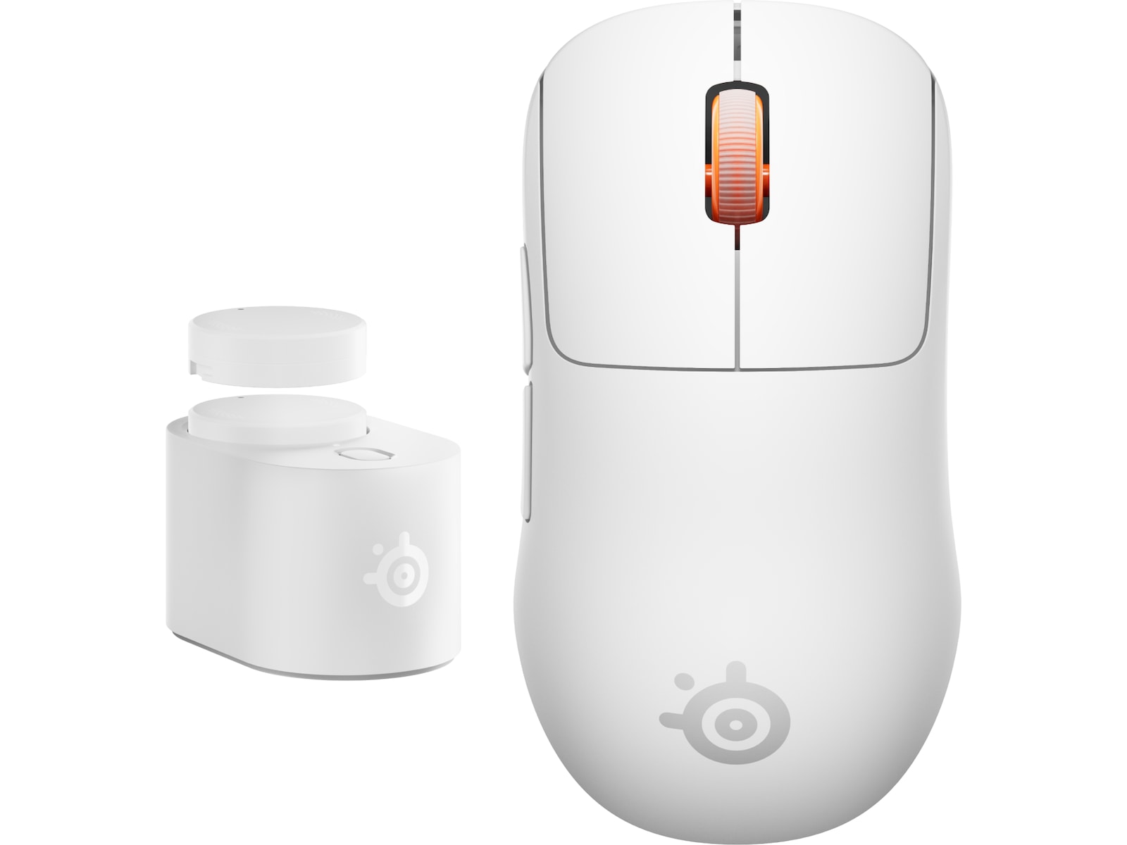 SteelSeries Sensei Pro Wireless Mini (hvit) Gamingmus