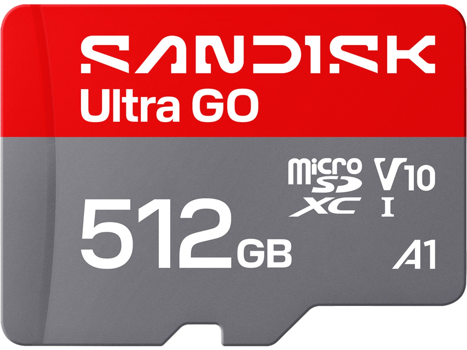 SanDisk Ultra GO microSD 512 GB Minnekort til foto & video