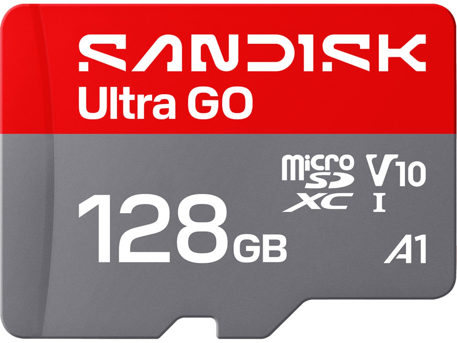 SanDisk Ultra GO microSD 128 GB Minnekort til foto & video