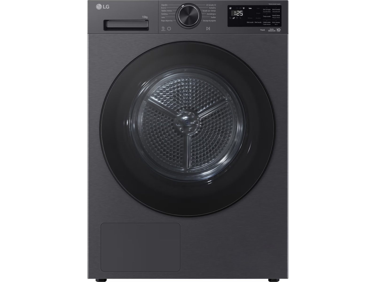 LG RHX5010TBB Tørketrommel 10kg (sort) Tørketrommel