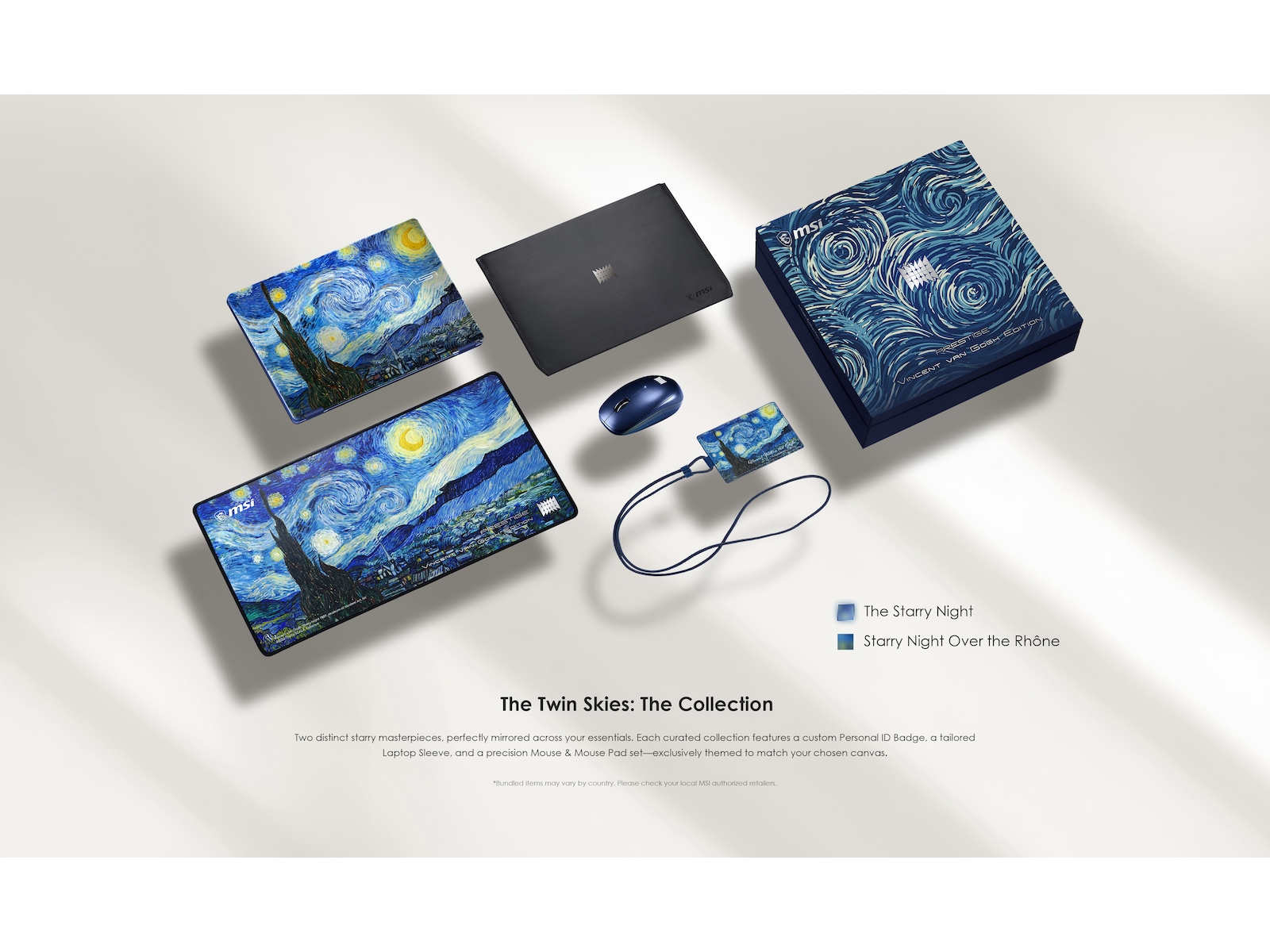 MSI Prestige 14 Flip AI+ Vincent van Gogh Edition m/NanoPen PC - Bærbar / laptop