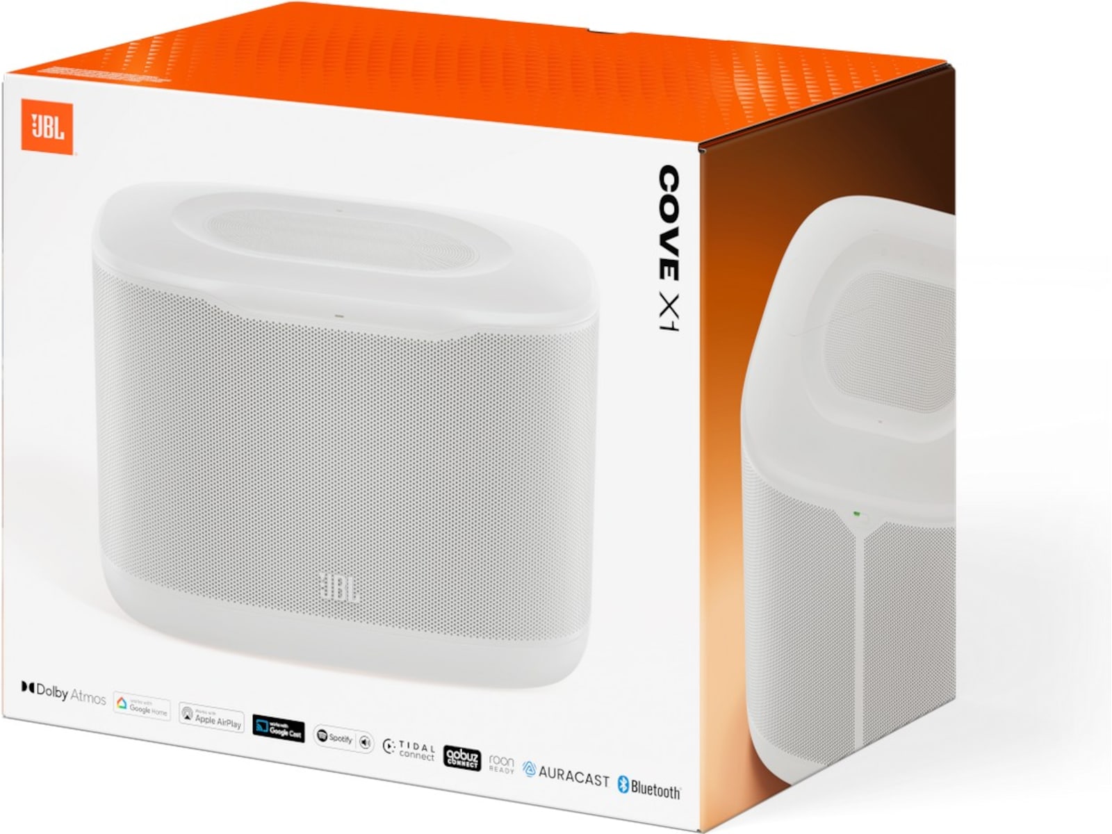 JBL Cove X1 Wi-Fi Høyttaler (hvit) Trådløs / Bluetooth-høyttaler