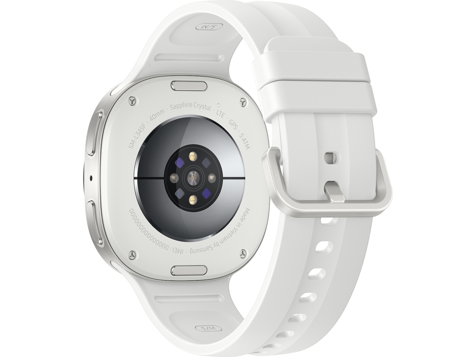 Samsung Galaxy Watch9 40mm eSim (silver + cream) Smartklokker