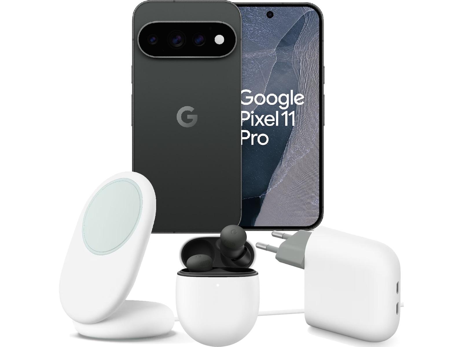 Google Pixel 11 Pro 256GB (Obsidian) Mobiltelefoner