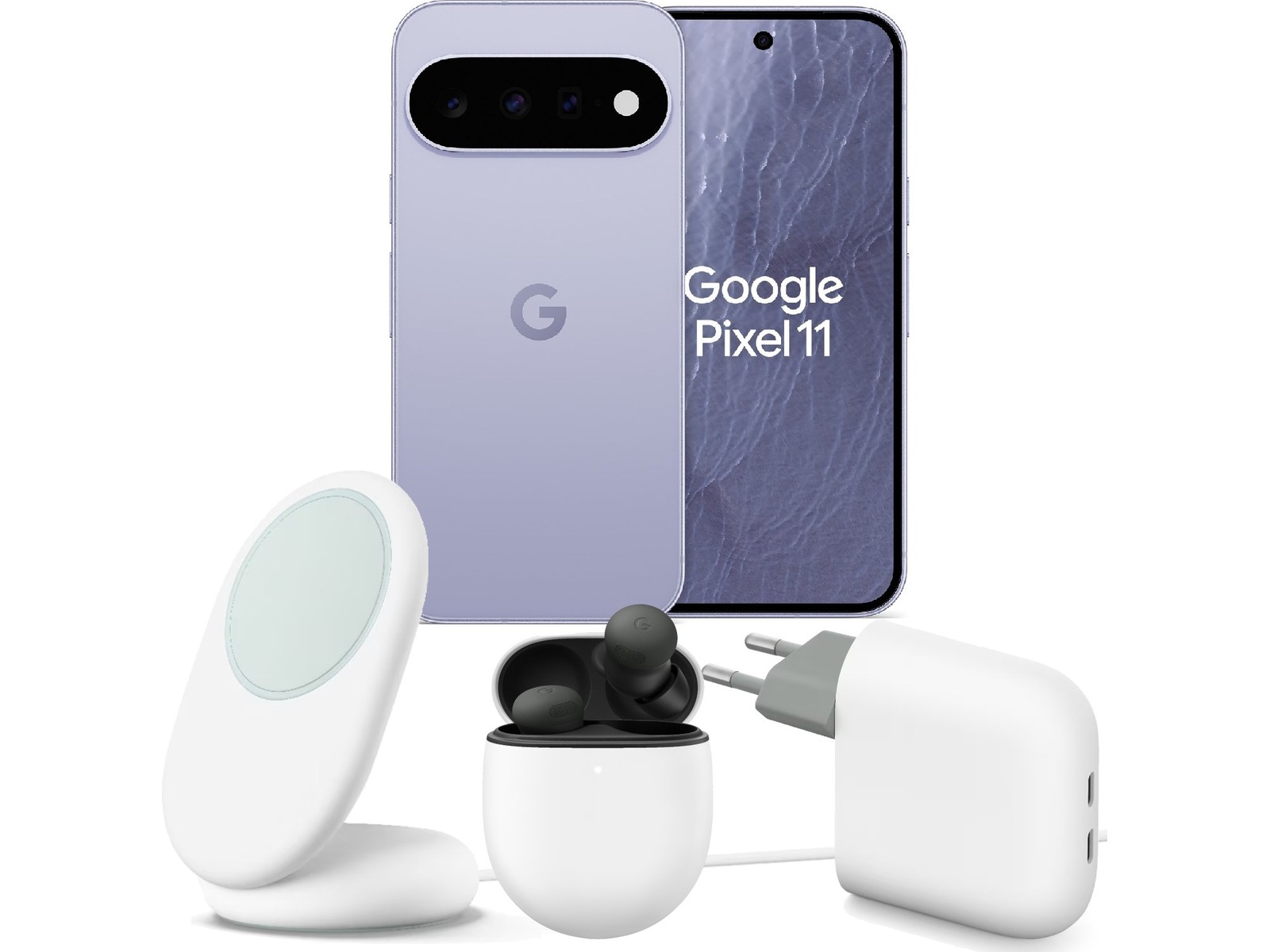 Google Pixel 11 256GB (Frost) Mobiltelefoner