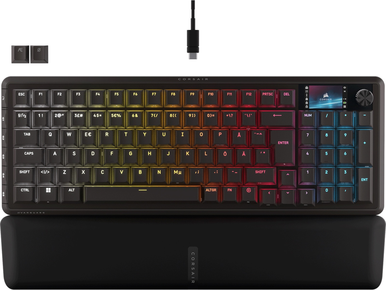 CORSAIR VANGUARD 96 WIRELESS Gaming Tastatur -B-Grade Demo tastatur