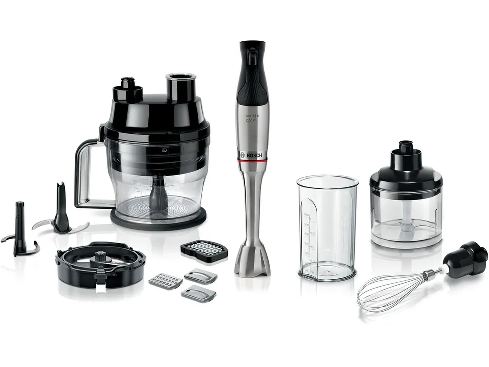 Bosch MSM6M8X1 Miksestav (rustfritt stål) -B-Grade Demo hjem & fritid
