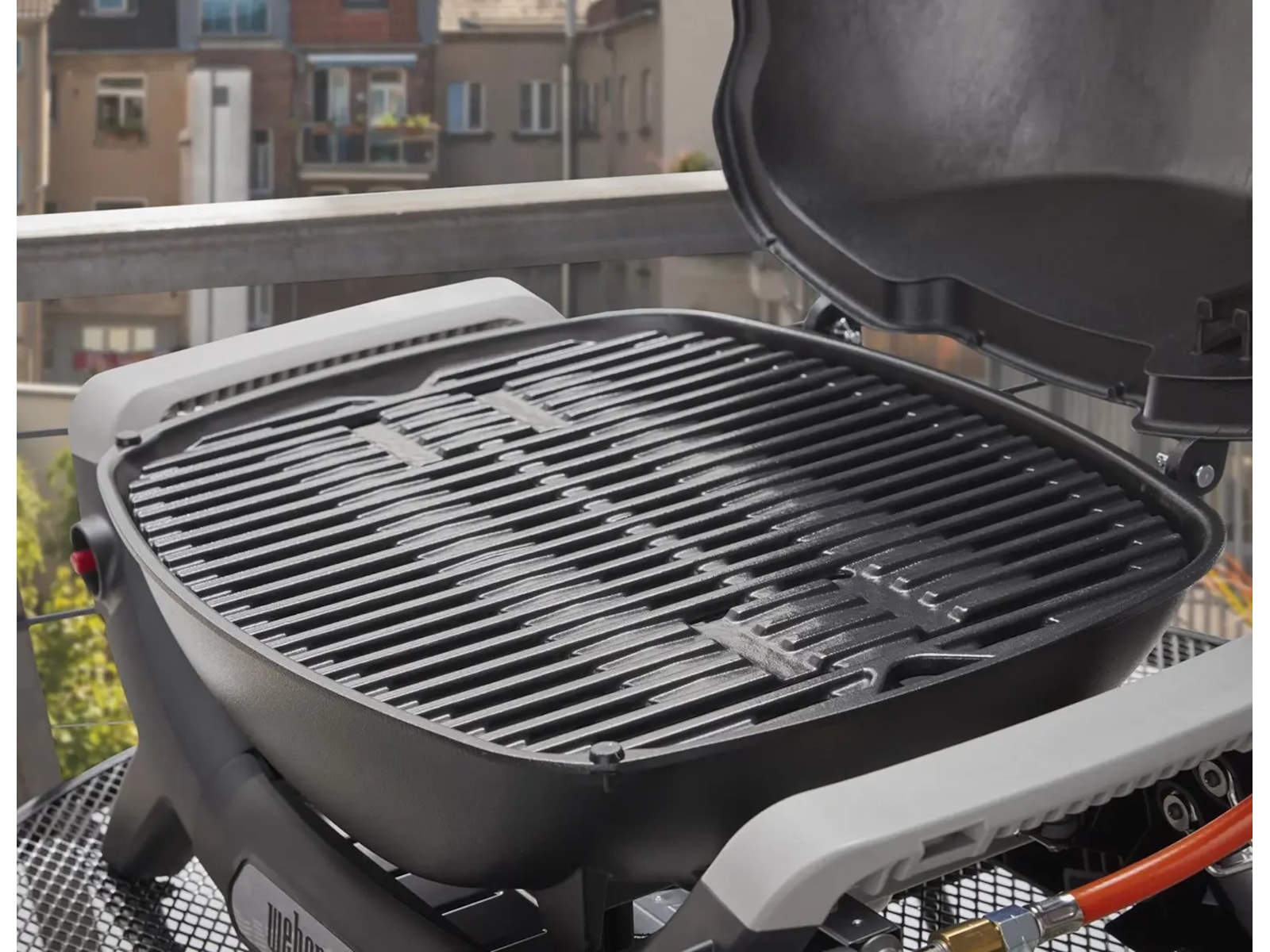 Weber Q1100N Gassgrill + Typhur Sync Quad Kjøttermometer Grill