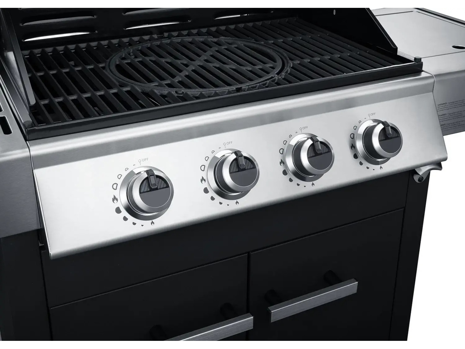 Austin and Barbeque AABQ Classic 4+1B gassgrill + kjøttermometer Grill