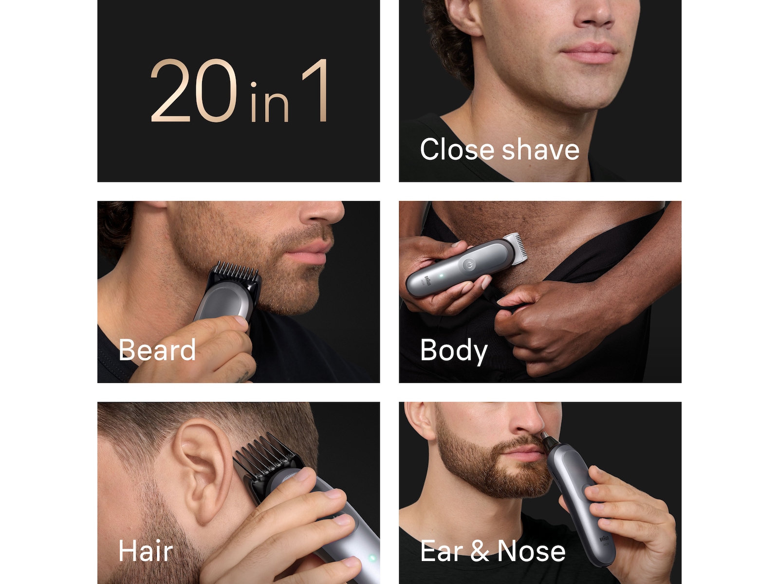 Braun All-in-One Trimmer Kit Series 9 AIO9540 Barbermaskiner