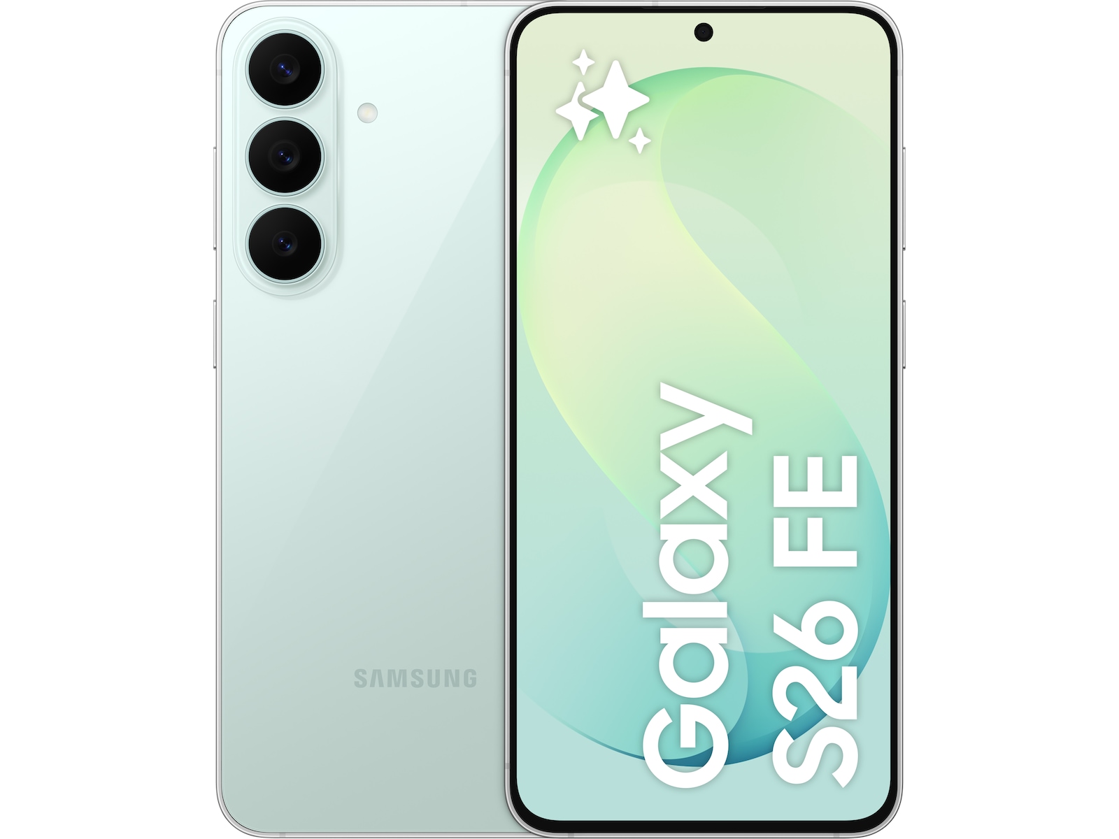 Samsung Galaxy S26 FE 256GB (pistachio) Mobiltelefoner