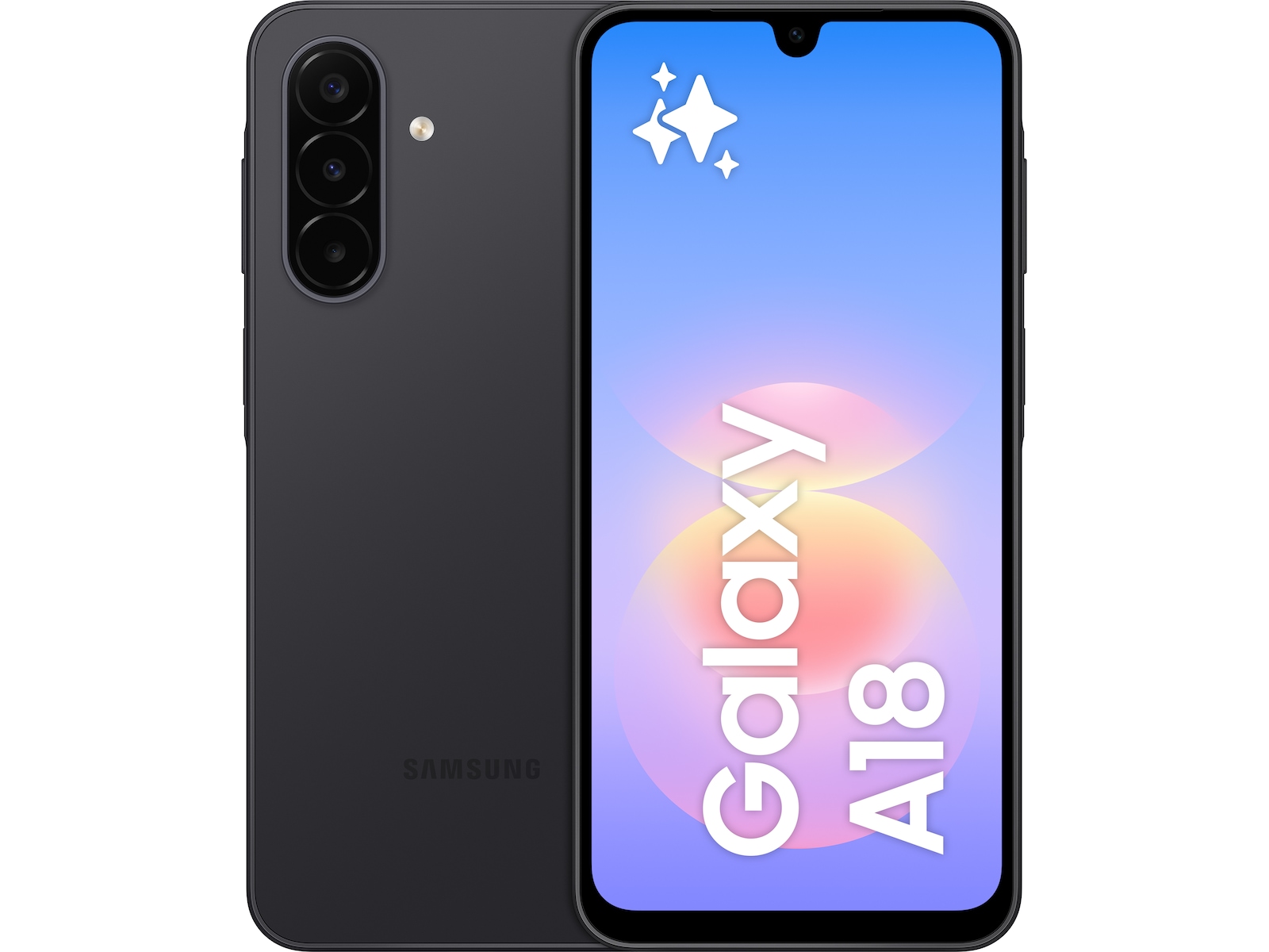 Samsung Galaxy A18 LTE 128GB (black) Mobiltelefoner