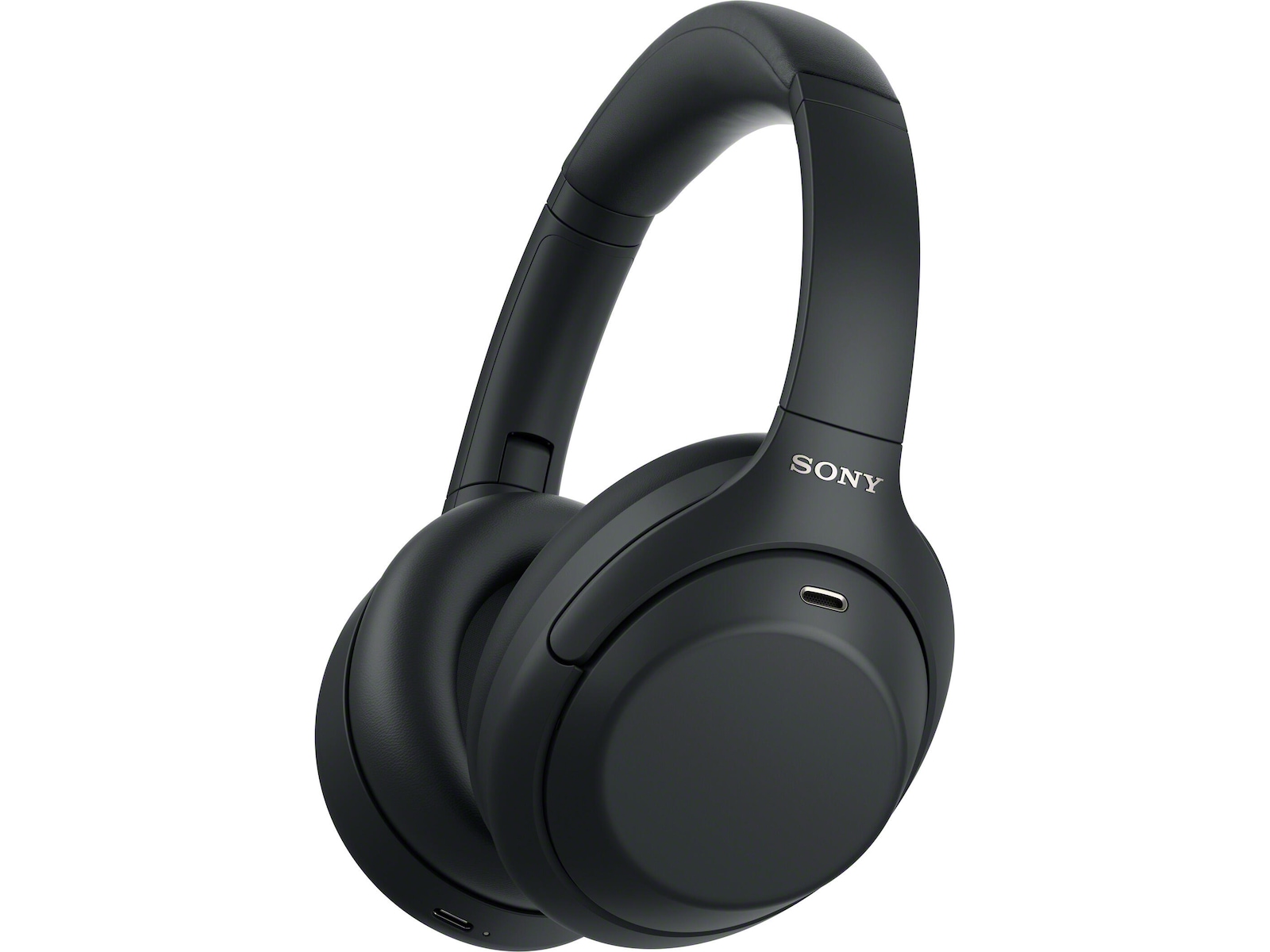 Sony WH-1000XM4C trådløse hodetelefoner (sort) Hodetelefoner