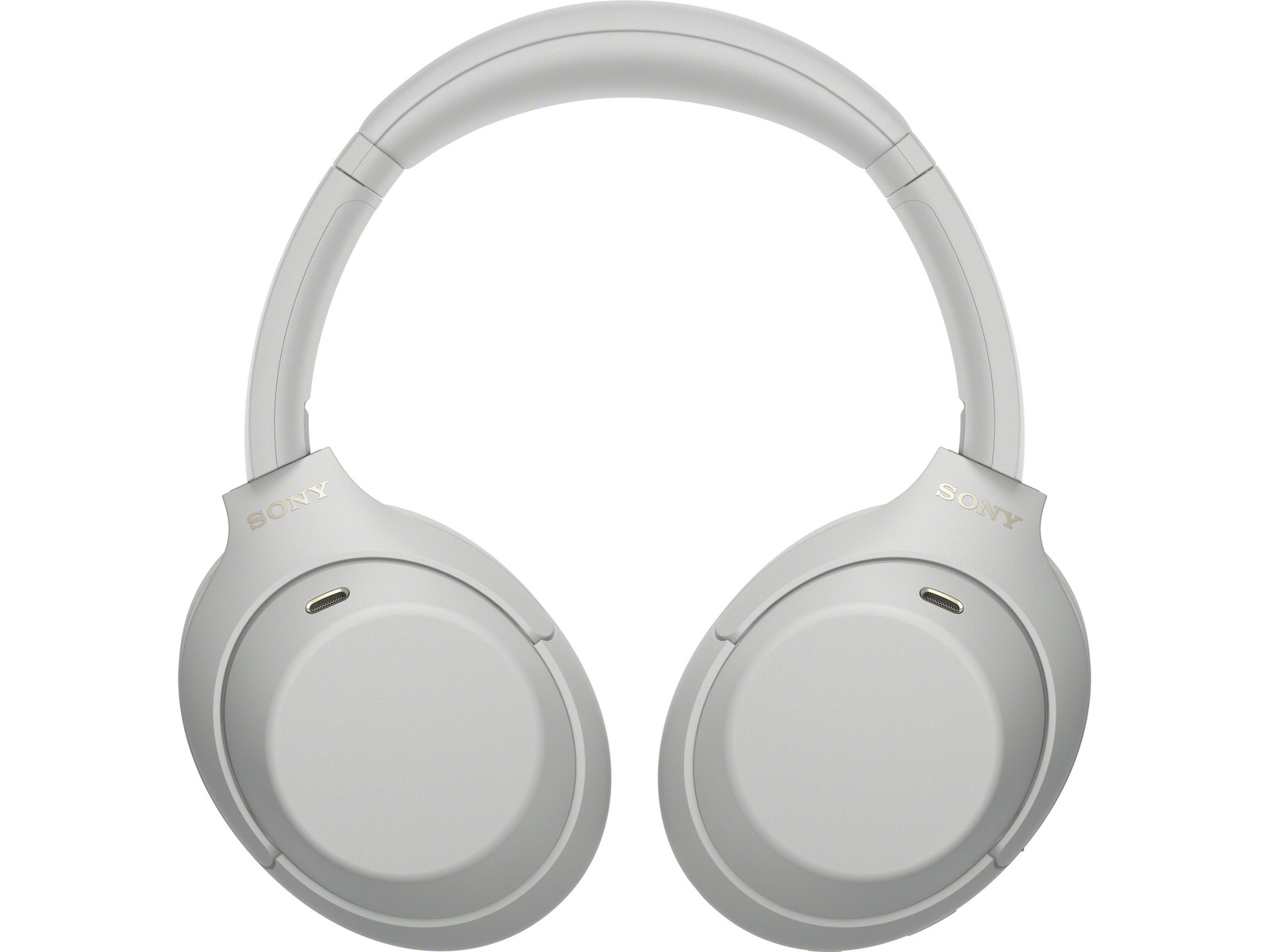 Sony WH-1000XM4C trådløse hodetelefoner (platinum silver) Hodetelefoner