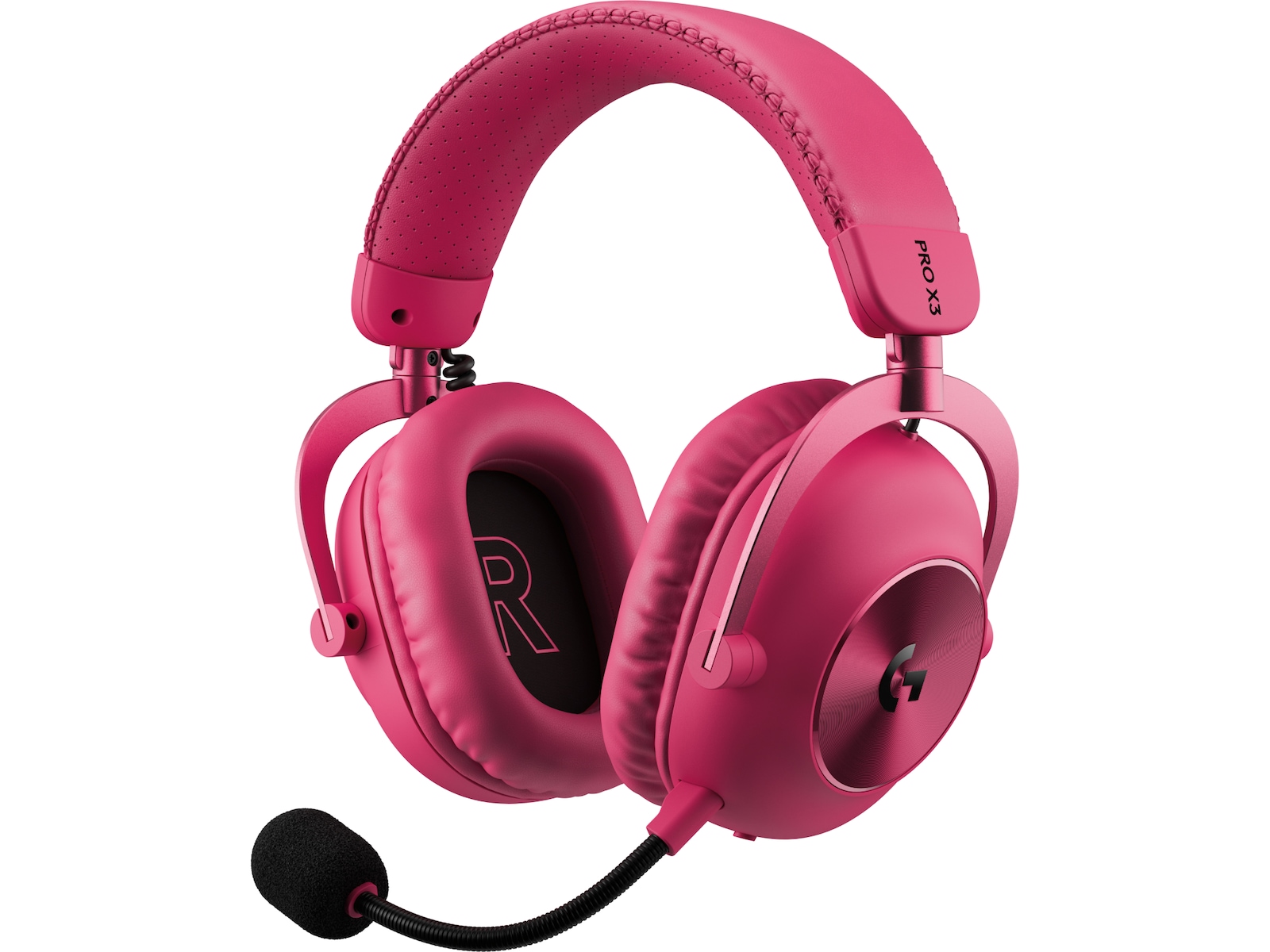 Logitech G PRO X3 LIGHTSPEED trådløst gaming headset (magneta) Gamingheadset