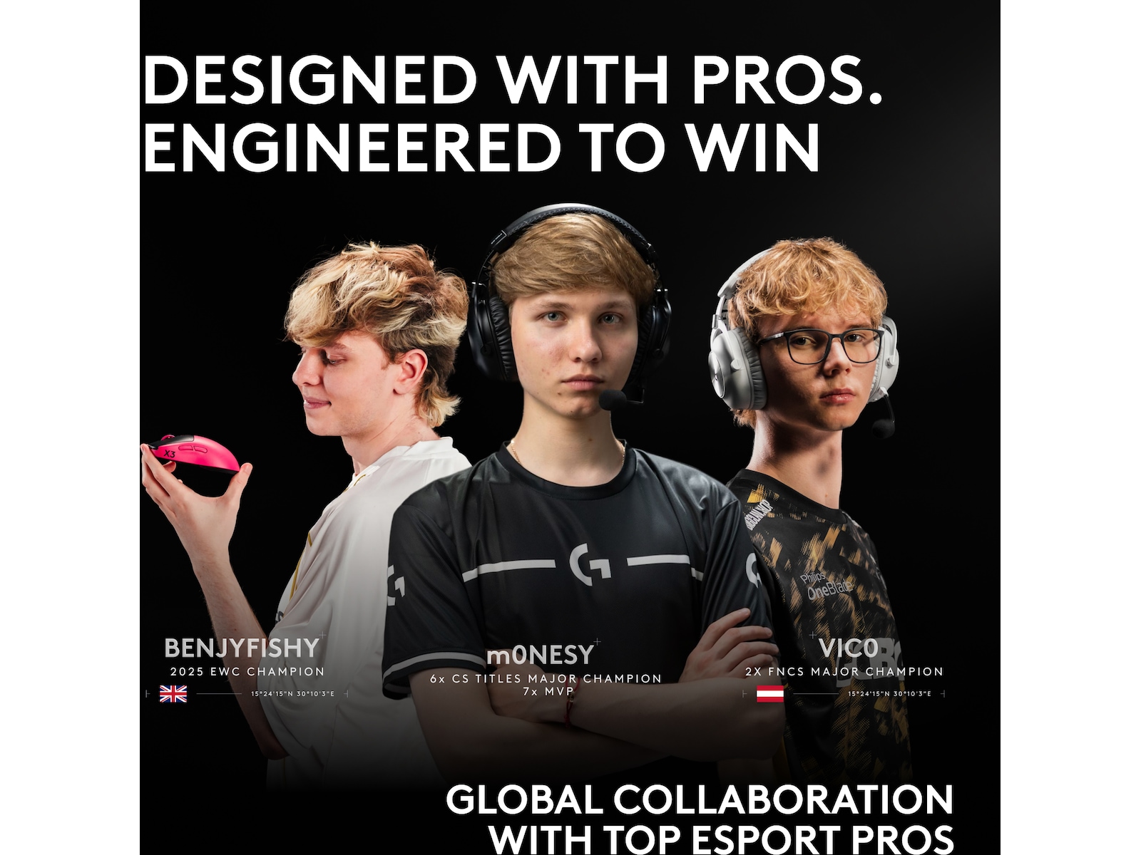 Logitech G PRO X3 SUPERSTRIKE trådløs gamingmus (sort) Gamingmus