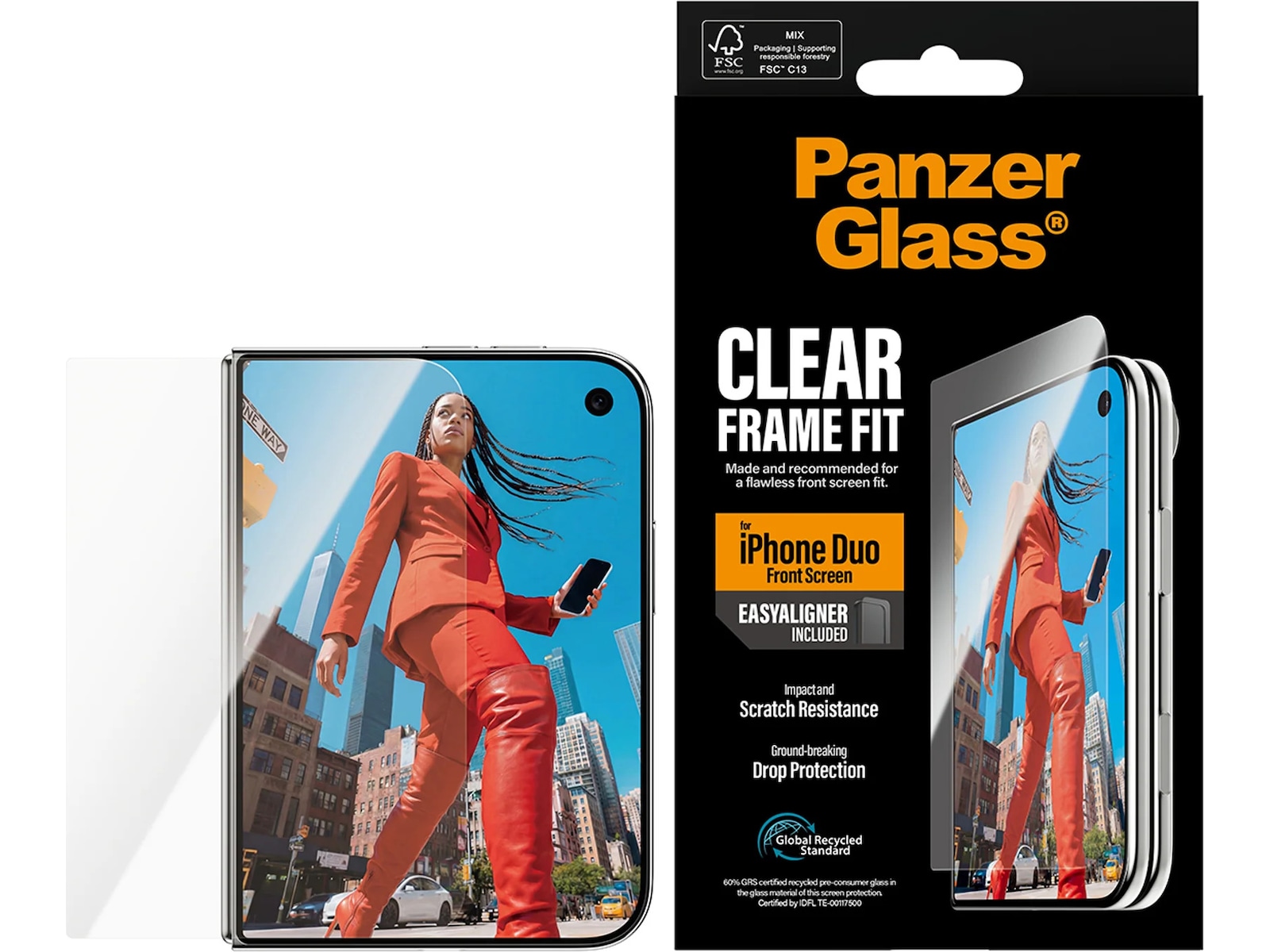 PanzerGlass iPhone Duo Sub skjermbeskytter Skjermbeskytter