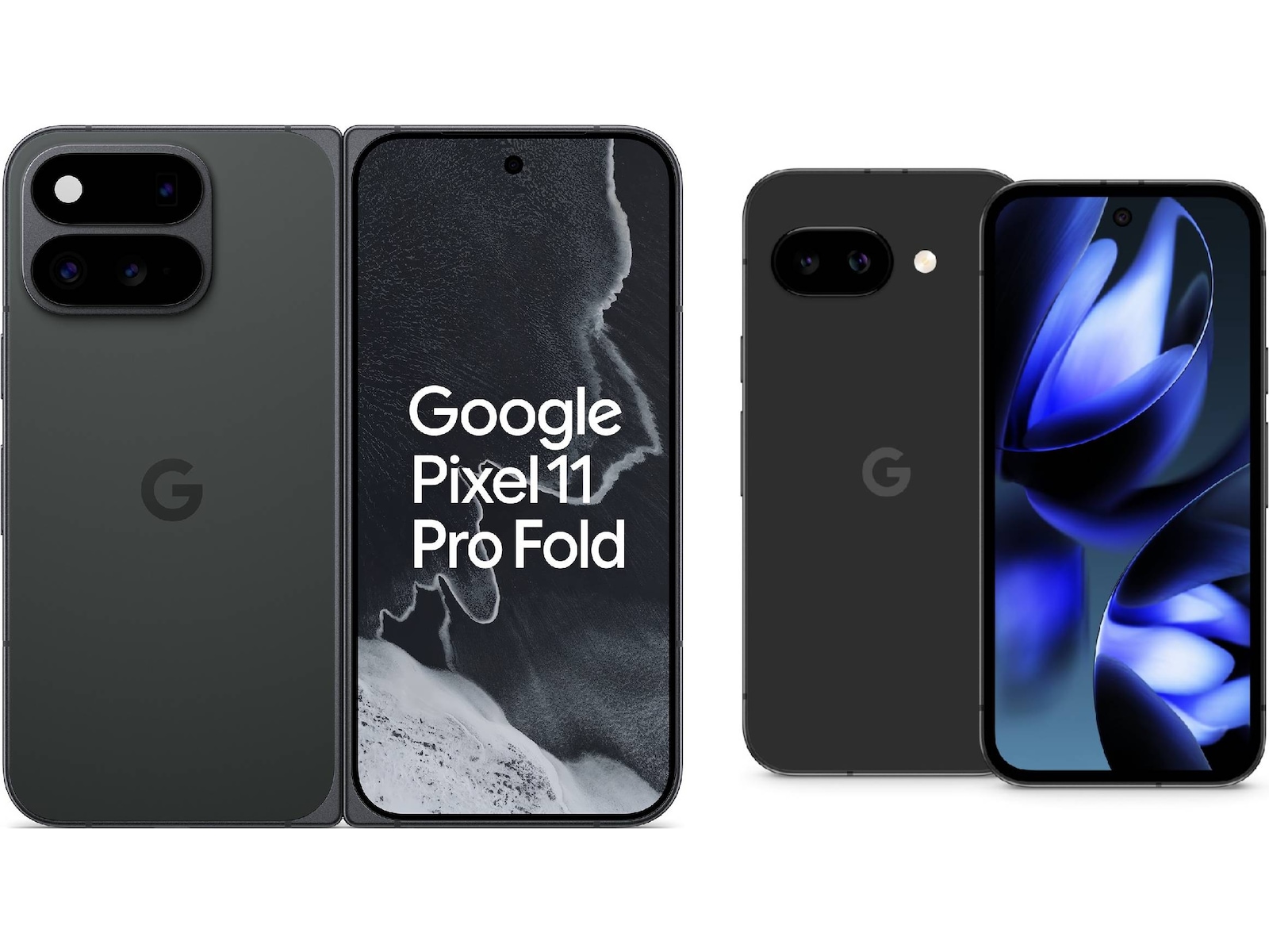 Google Pixel 11 Pro Fold 256GB (obsidian) Mobiltelefoner