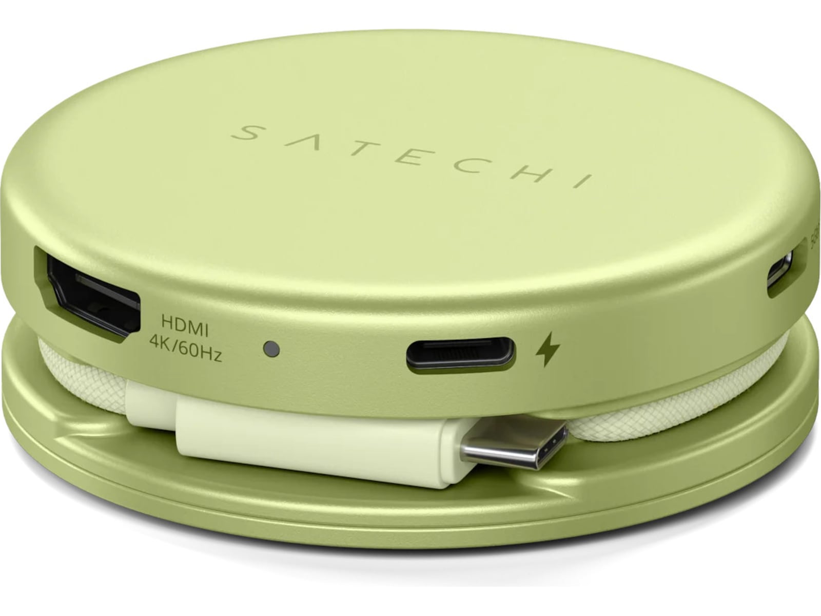 Satechi OntheGo 5-in-1 Multiport Adapter (citrus) Dockingstasjon & USB-HUB