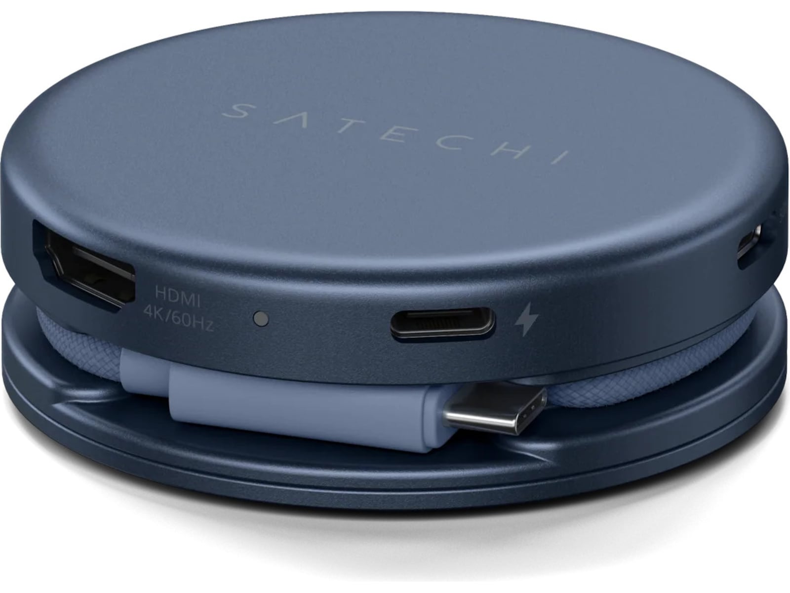 Satechi OntheGo 5-i-1 Multiport Adapter (indigo) Dockingstasjon & USB-HUB