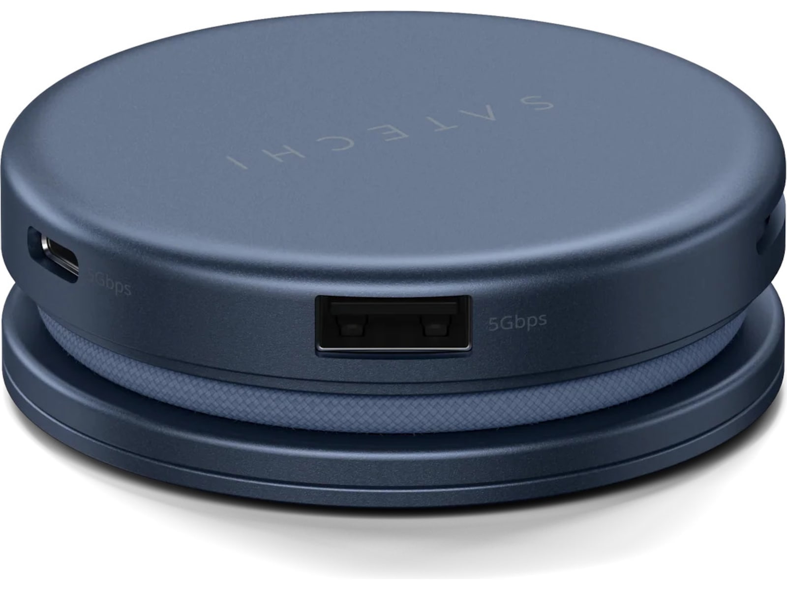 Satechi OntheGo 5-i-1 Multiport Adapter (indigo) Dockingstasjon & USB-HUB