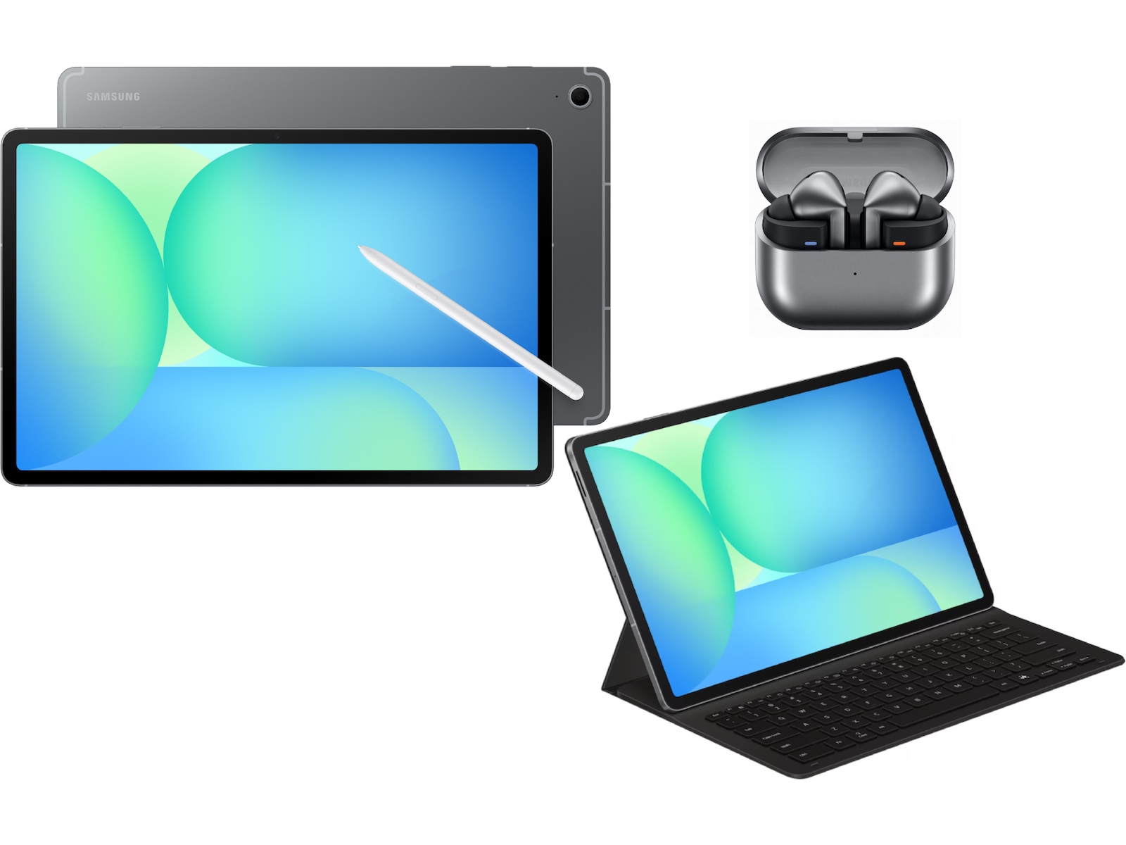 Samsung Galaxy Tab S10 FE+ 5G 256GB (grå) Nettbrett / iPad