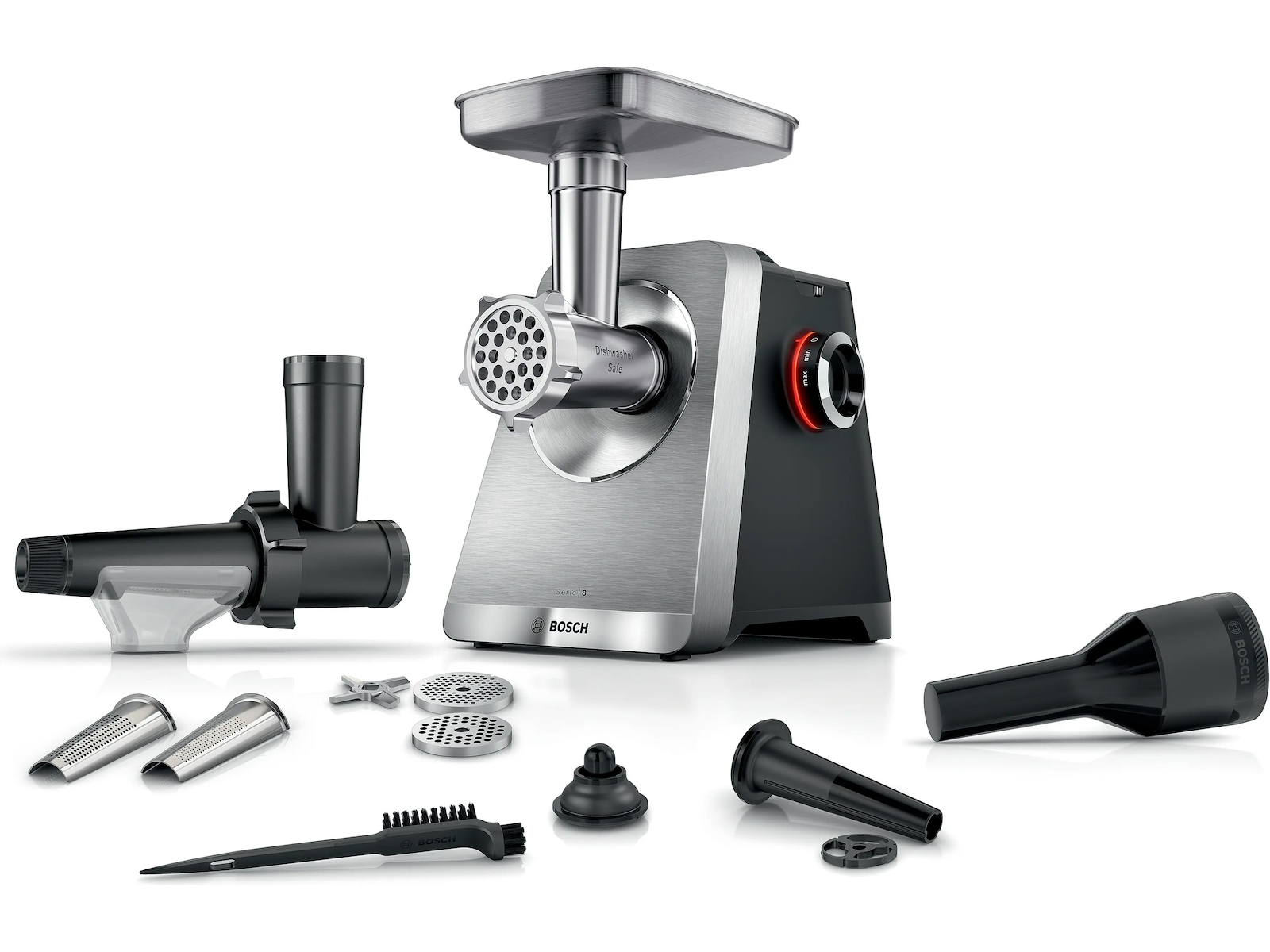 Bosch Serie 8 Kjøttkvern MultiPower 2500 W Rustfritt stål Andre kjøkkenapparater