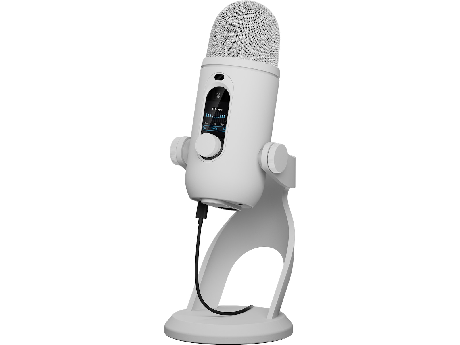 Logitech G Yeti 2 bordmikrofon (hvit) Mikrofon