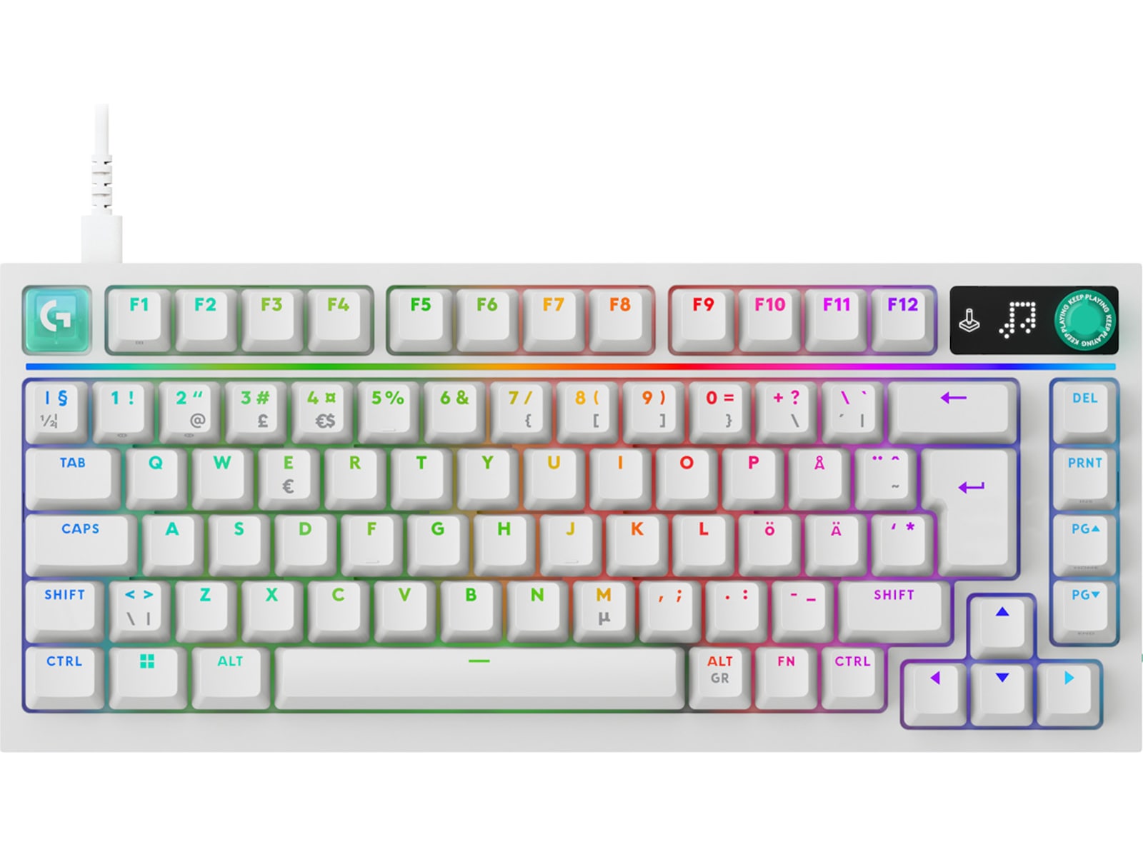 Logitech G316 X 75-spilltastatur Gamingtastatur