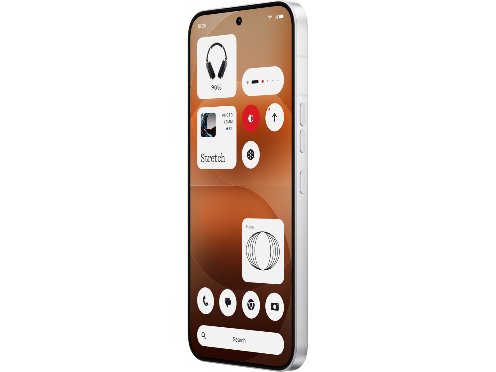 Nothing Phone (4a) Pro 128GB (silver) Mobiltelefoner