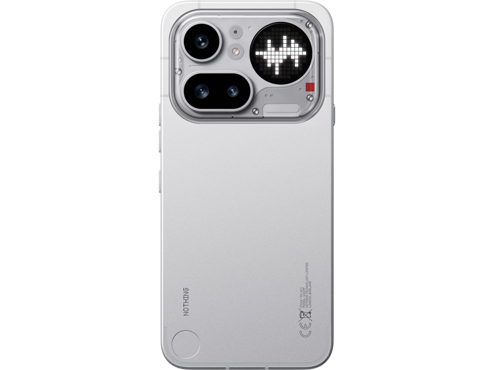 Nothing Phone (4a) Pro 128GB (silver) Mobiltelefoner
