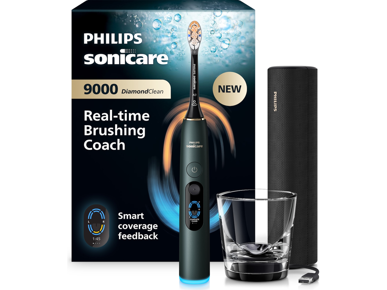 Philips Sonicare DiamondClean 9000 Tannbørste Elektriske tannbørster
